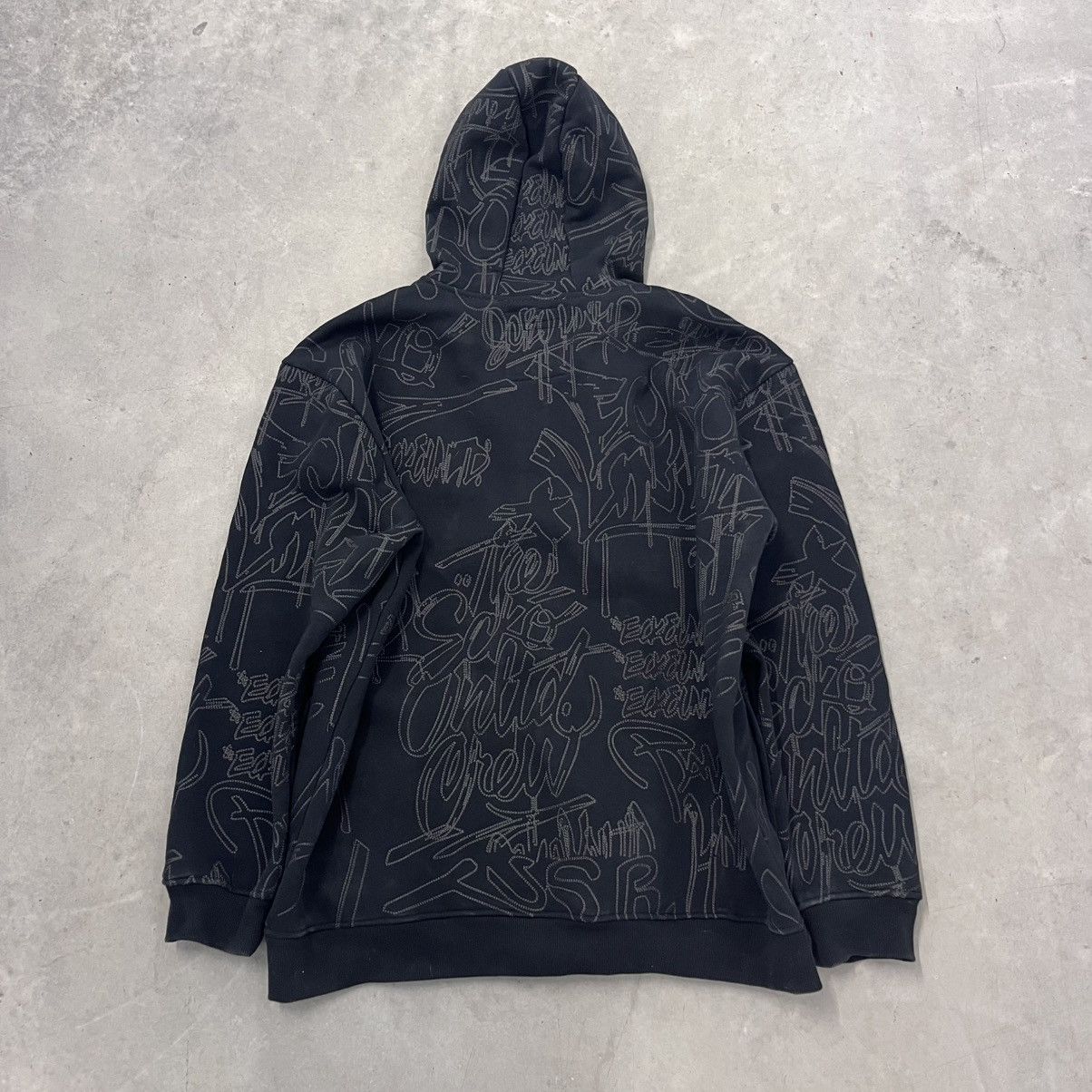 Ecko Unltd. Y2K Ecko Unltd black Zip Up AOP hoodie 2xl graffiti fox Size US XXL / EU 58 / 5 - 8 Thumbnail