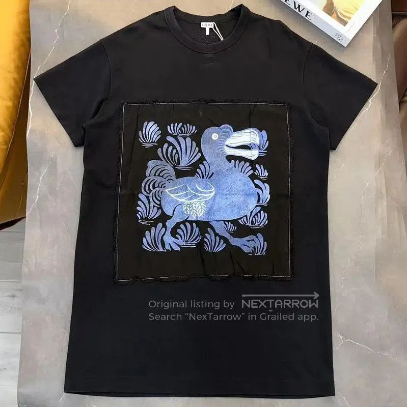 Loewe Loewe Black Cotton Summer T-Shirt . Size S / US 4 / IT 40 - 1 Thumbnail