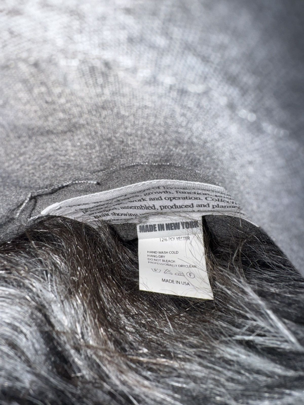 Engineered Garments FW15 Over Vest in Grey Weather Poplin / Faux Fur size M Size US M / EU 48-50 / 2 - 7 Thumbnail