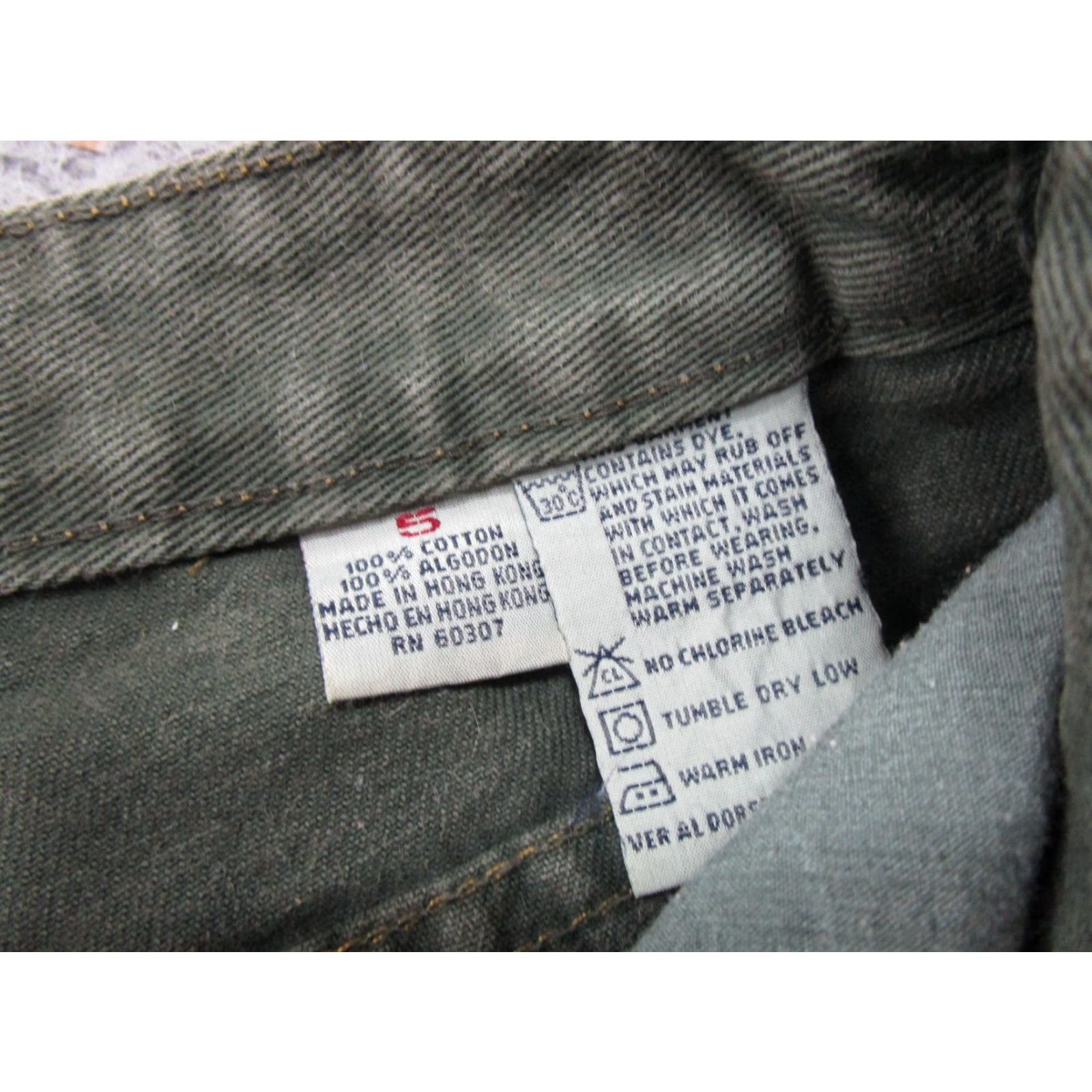 Vintage VINTAGE Union Bay Womens Green Denim Jean Shorts Junior Size 5 Skater Pockets Summer 90s Womens Size 27" / US 4 / IT 40 - 3 Thumbnail
