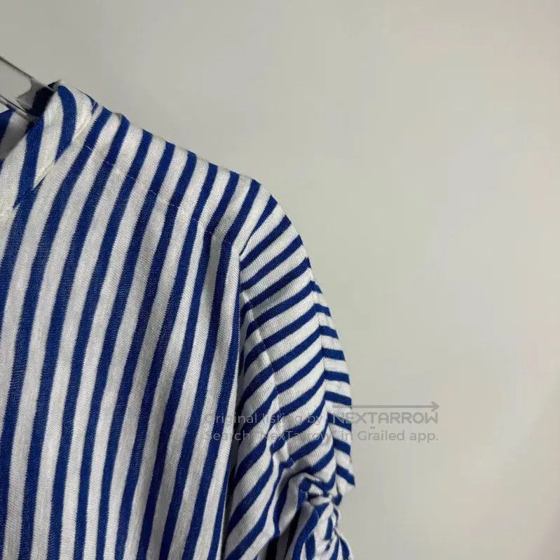 Chanel Chanel Striped Cotton Dress in Chocolate . Size S / US 4 / IT 40 - 4 Thumbnail
