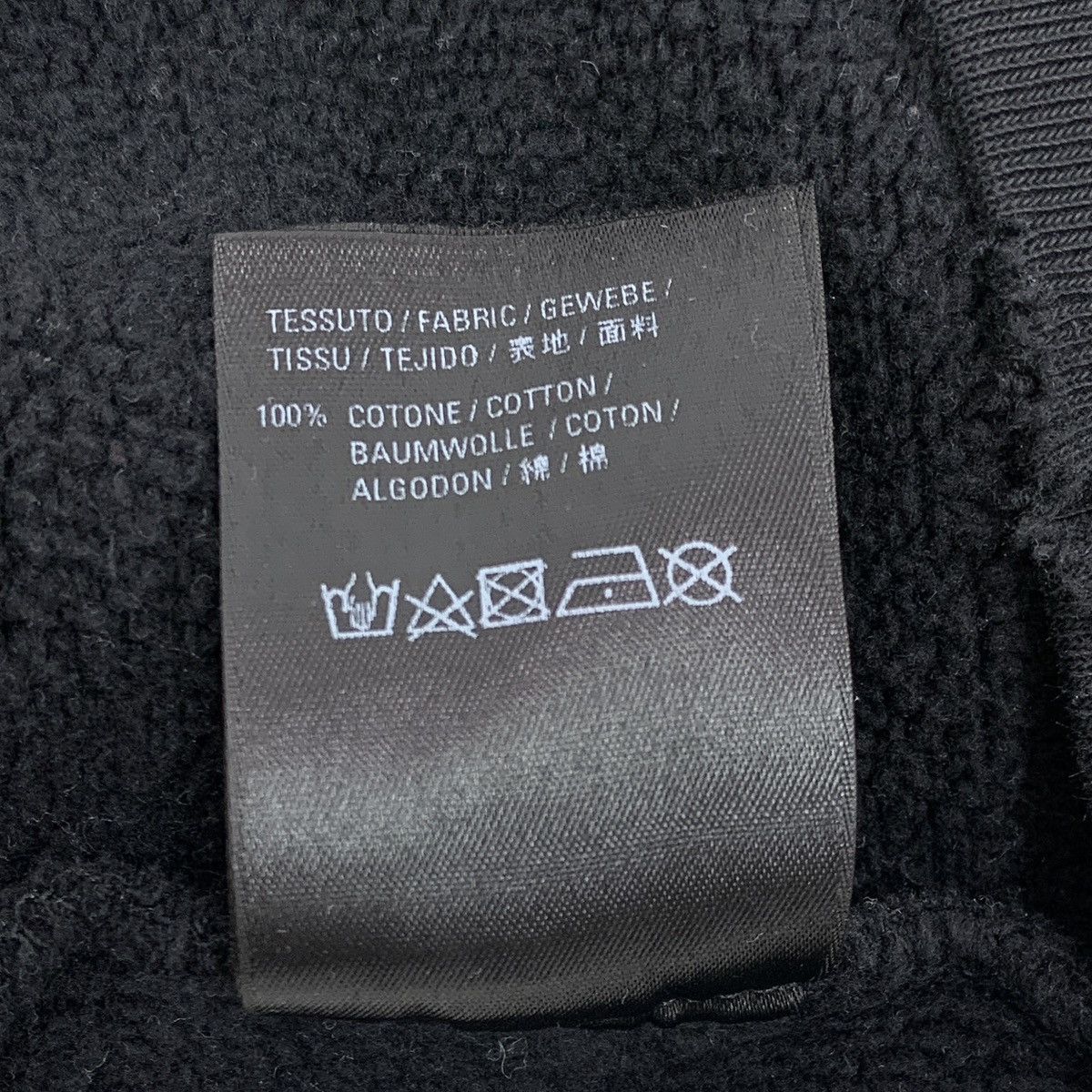 Balenciaga Balenciaga Black Church Monogrammed Cotton Hoodie Size M / US 6-8 / IT 42-44 - 8 Thumbnail