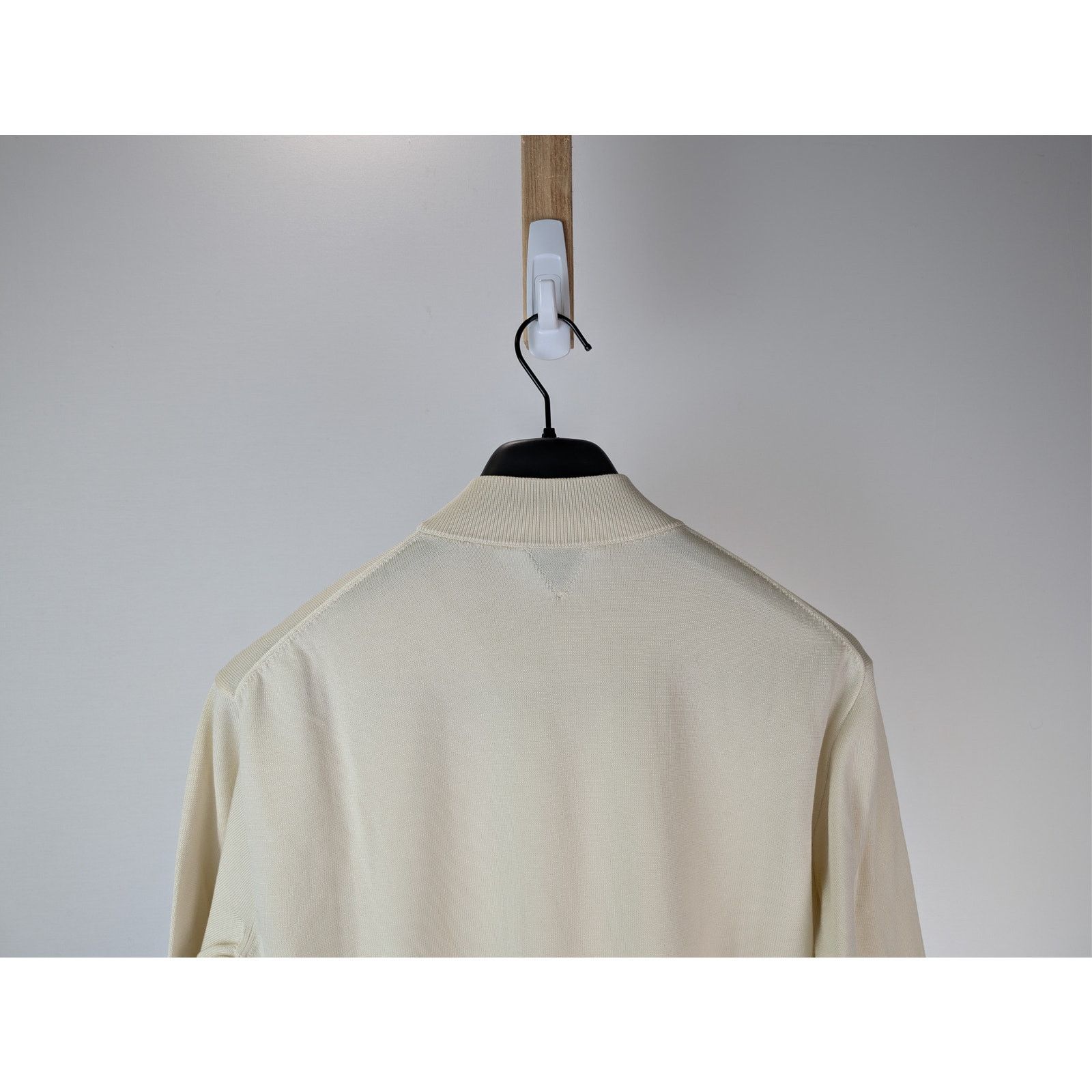 Bottega Veneta o1rshd1 Cashmere Mock-Neck Knit Sweater in Cream Size US S / EU 44-46 / 1 - 11 Thumbnail