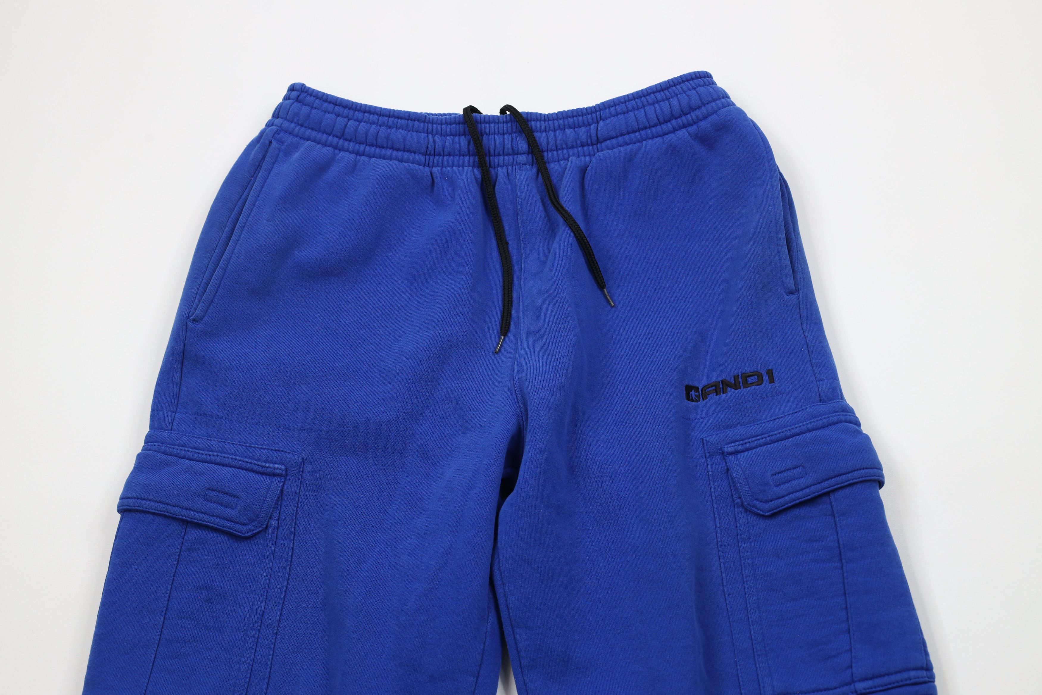 Vintage Vintage Y2K And 1 And One Basketball Baggy Cargo Sweatpants Size US 34 / EU 50 - 2 Thumbnail