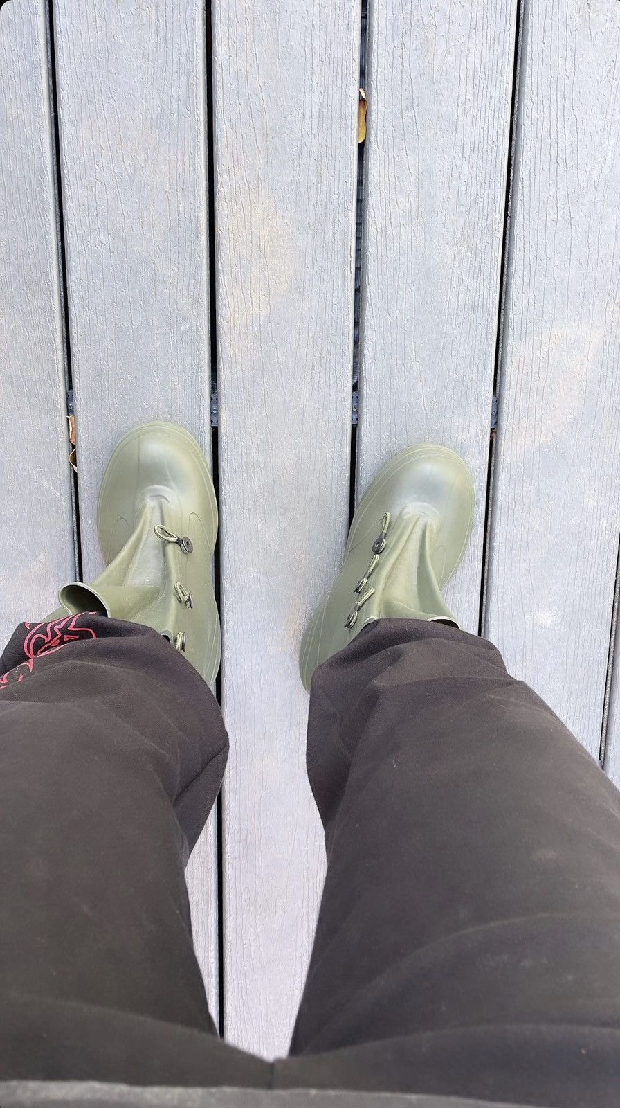 Vintage 1990s Vintage Military Waterproof Alien Boots Size US 9.5 / EU 42-43 - 3 Thumbnail