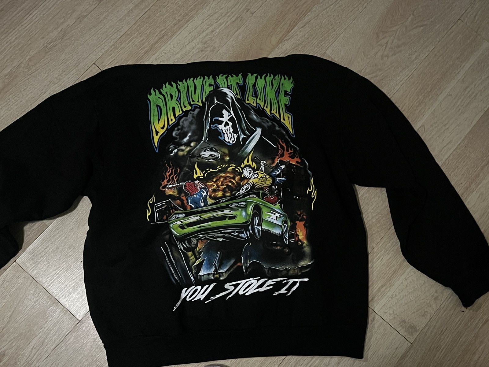 Warren Lotas Drive it Like You Stole it Hoodie Size US XXL / EU 58 / 5 - 8 Thumbnail