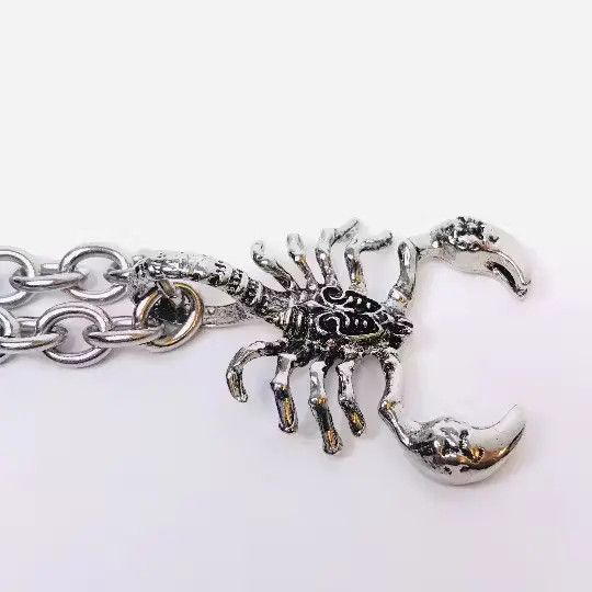 Handmade Chunky Scorpion Necklace Stainless Steel Size ONE SIZE - 4 Thumbnail