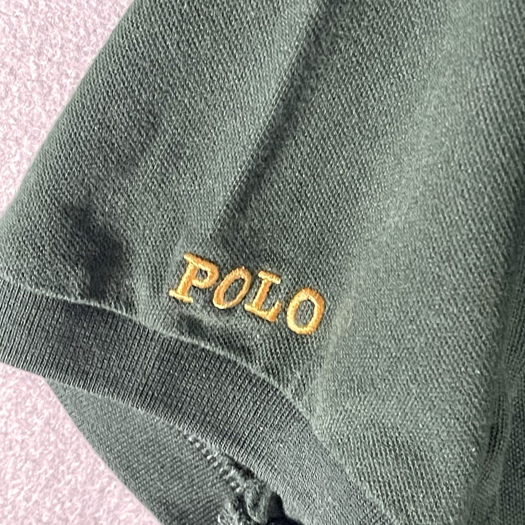 Ralph Lauren Polo Ralph Lauren Big Pony Polo Shirt Custom Fit L Green Racing Derby Embroidered Logo Slim Men’s Size US L / EU 52-54 / 3 - 5 Thumbnail