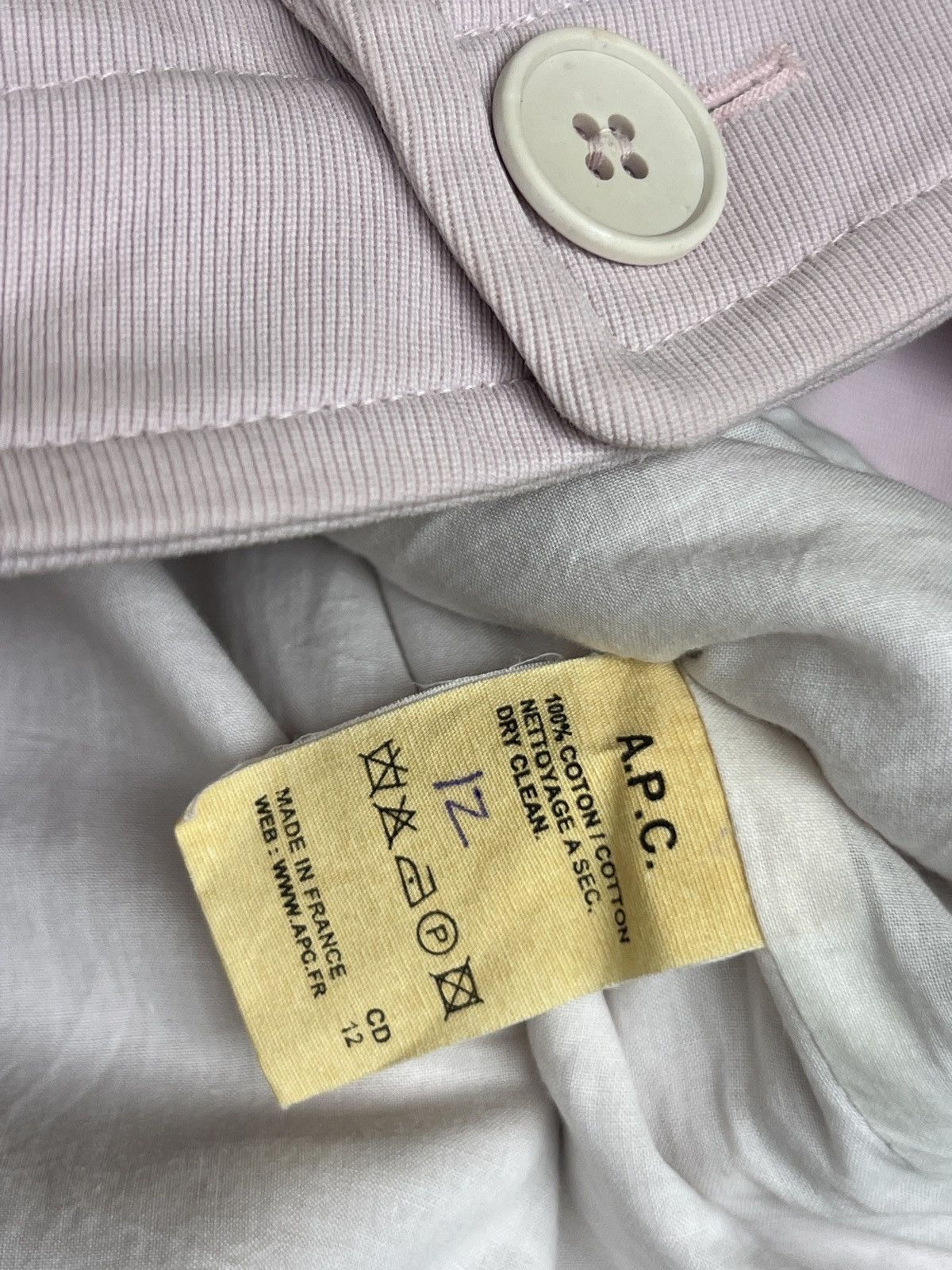A.P.C. Vintage APC France Double Breasted Cropped Fifre Jacket Size S / US 4 / IT 40 - 11 Thumbnail