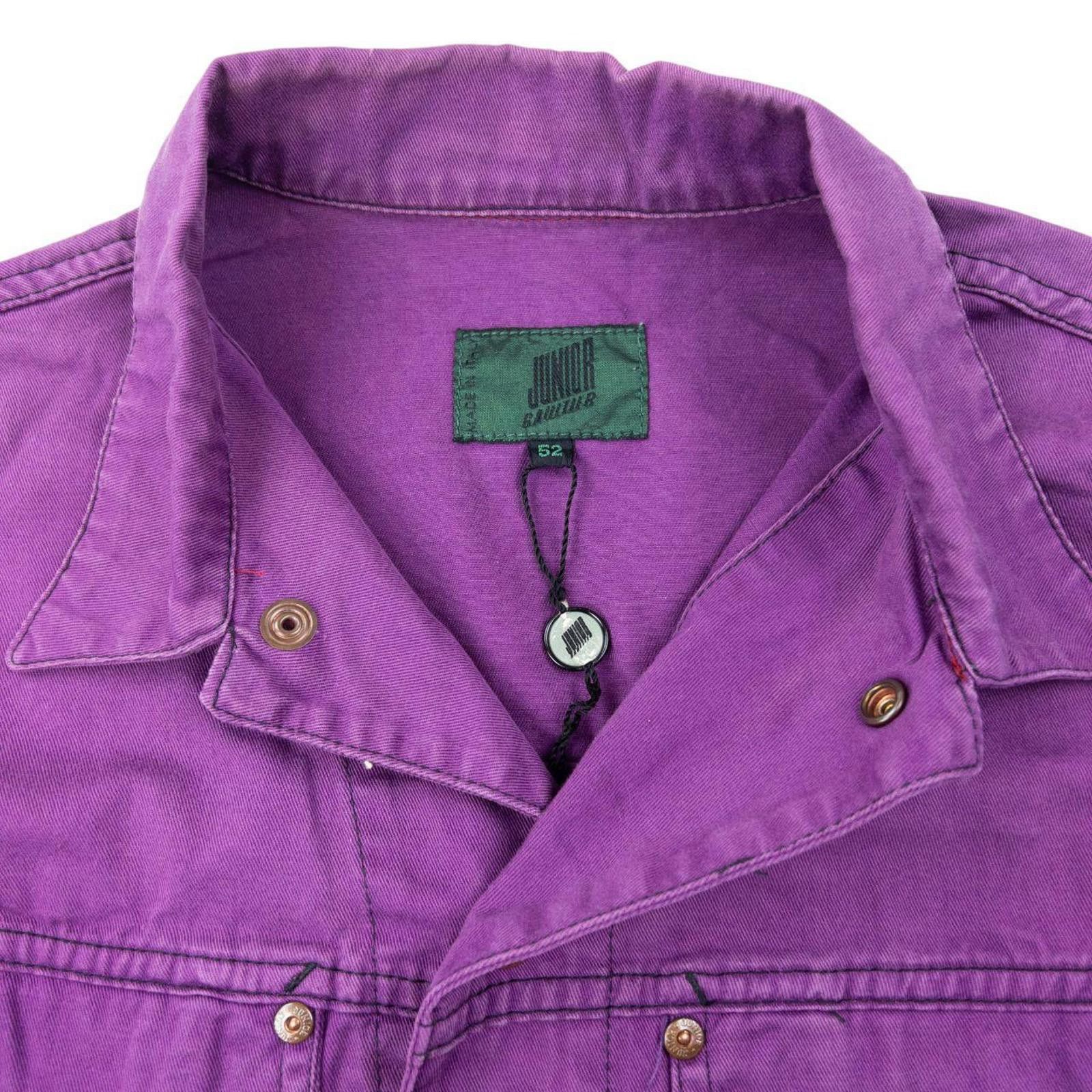 Jean Paul Gaultier Vintage 80s Gaultier Cropped Button Up Jacket Size XS Size XS / US 0-2 / IT 36-38 - 3 Thumbnail