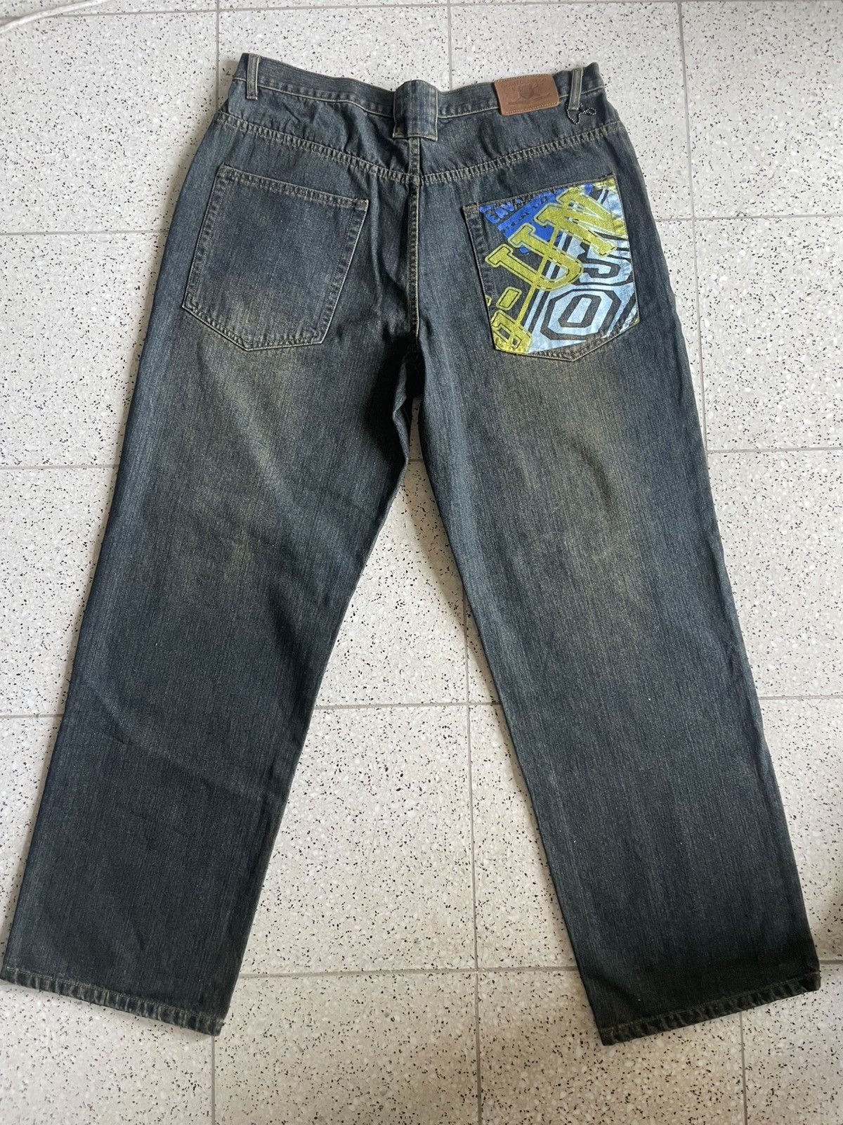 G-Unit G-UNIT Embroidered/Printed Baggy Denim Jeans 38 Size US 38 / EU 54 - 2 Thumbnail