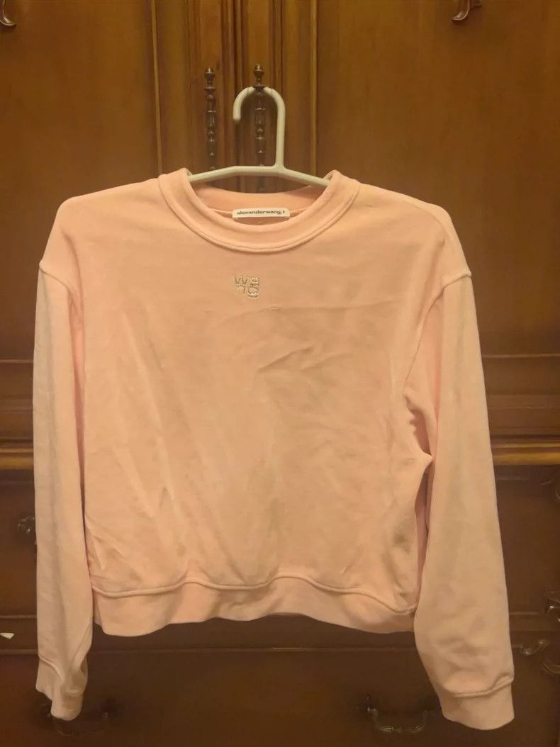 Alexander Wang Alexander Wang Pink Sweatshirt - dmc Size US S / EU 44-46 / 1 - 1 Thumbnail