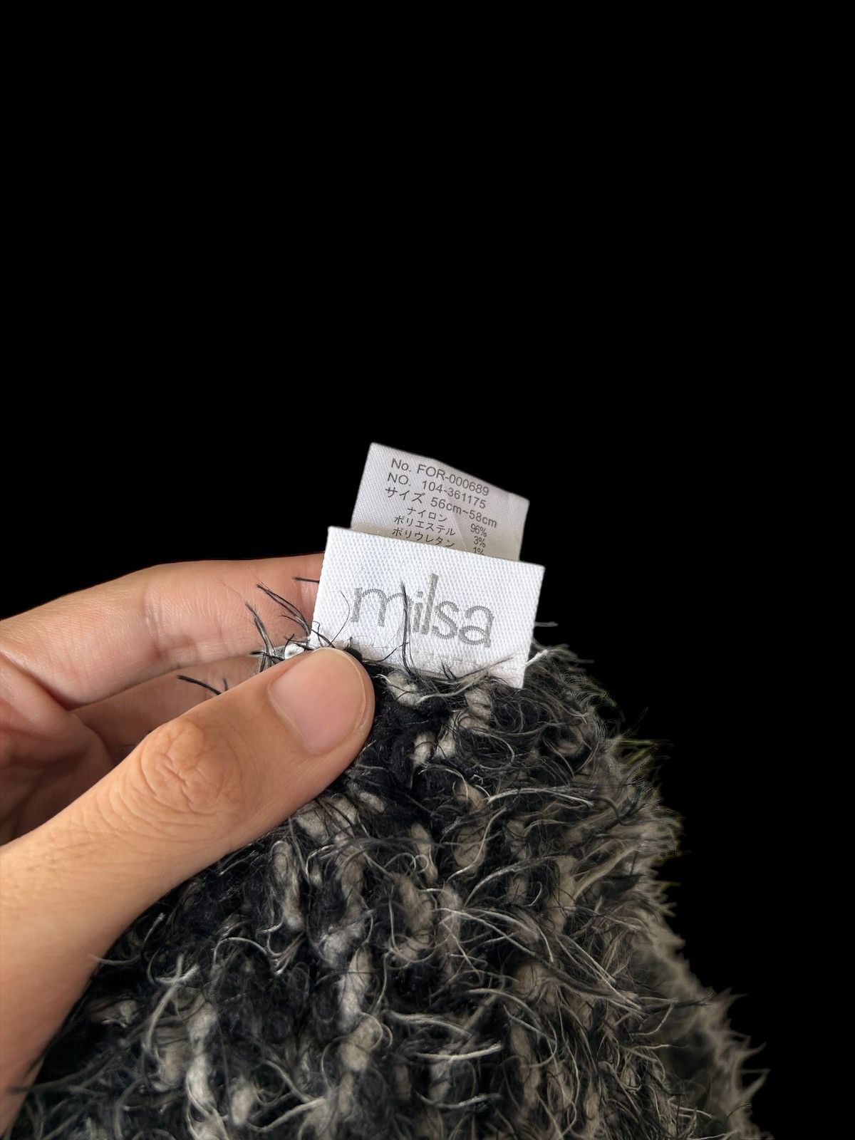 Japanese Brand × Kapital × Vintage Japanese Style Mohawk Fur big Beanie Hats Rare🎌☠️☠️ Size ONE SIZE - 5 Thumbnail