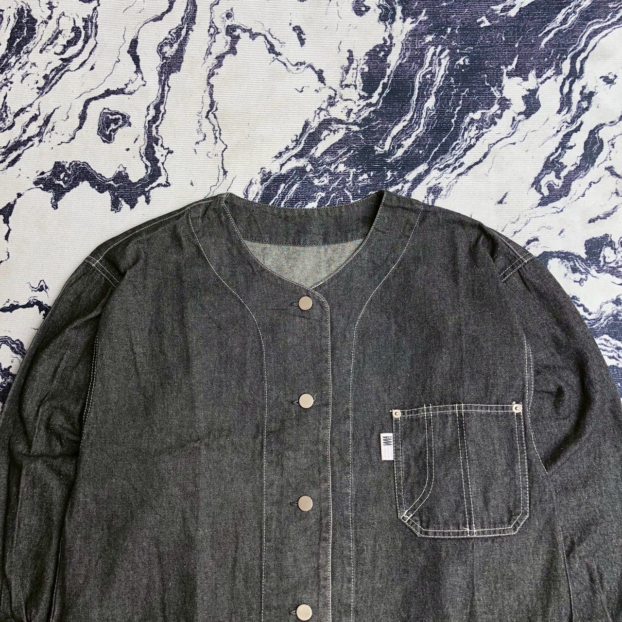 Issey Miyake Issey Miyake Design Studio Denim Work Coats Size US M / EU 48-50 / 2 - 3 Thumbnail