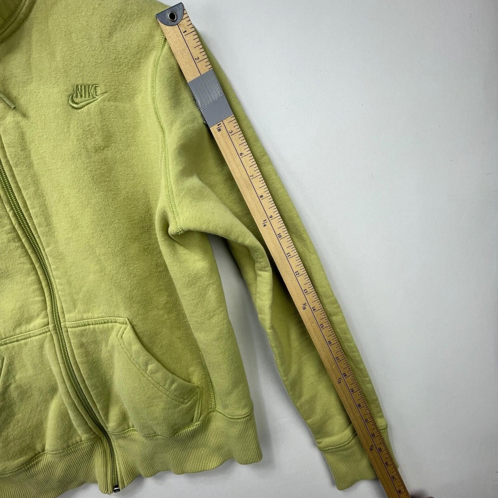 Nike Vintage Y2K Nike Zip-Up Hoodie Swoosh Tonal Women's Medium Size M / US 6-8 / IT 42-44 - 8 Thumbnail