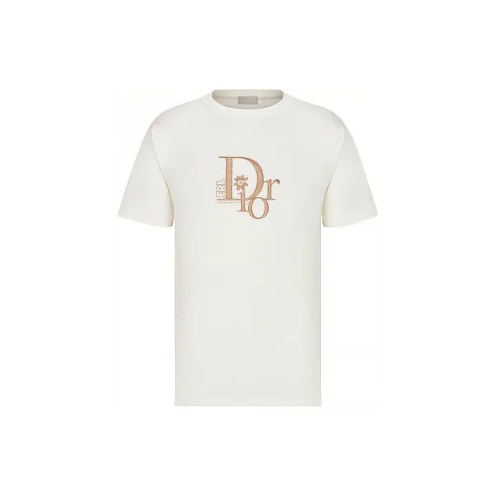 Dior Dior Erl SS23 Logo Print T-shirt 0079 Size US XL / EU 56 / 4 - 1 Thumbnail