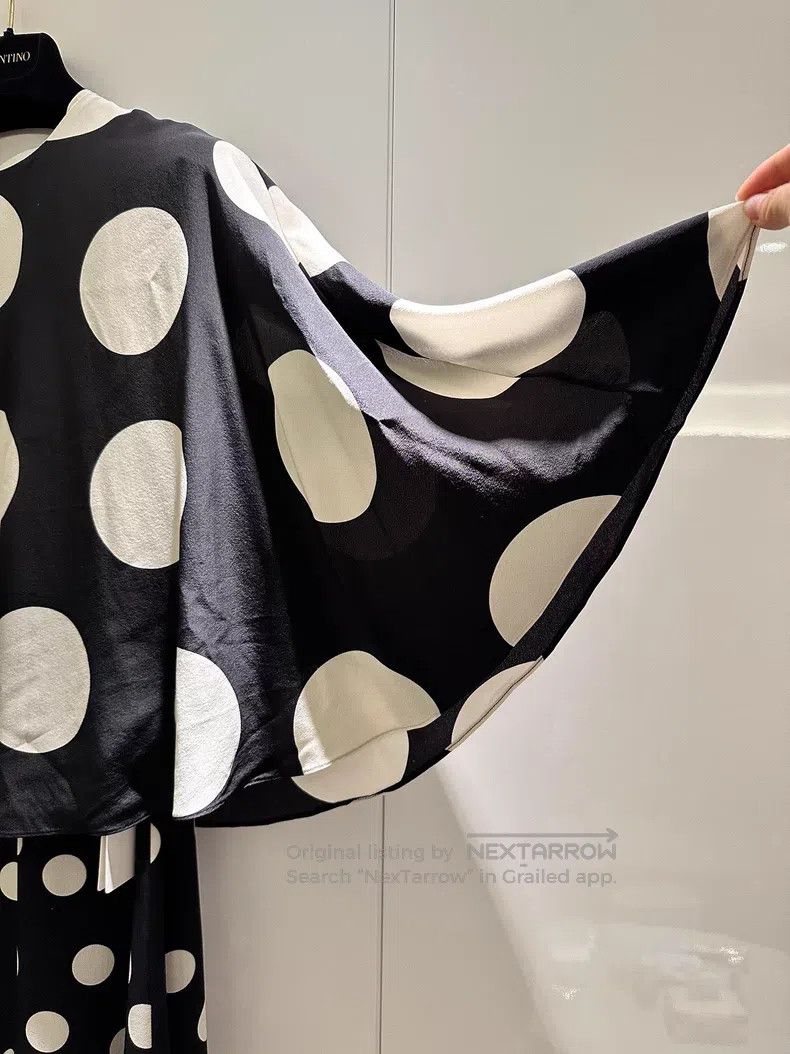 Valentino Valentino Silk polka dot dress Size S / US 4 / IT 40 - 3 Thumbnail