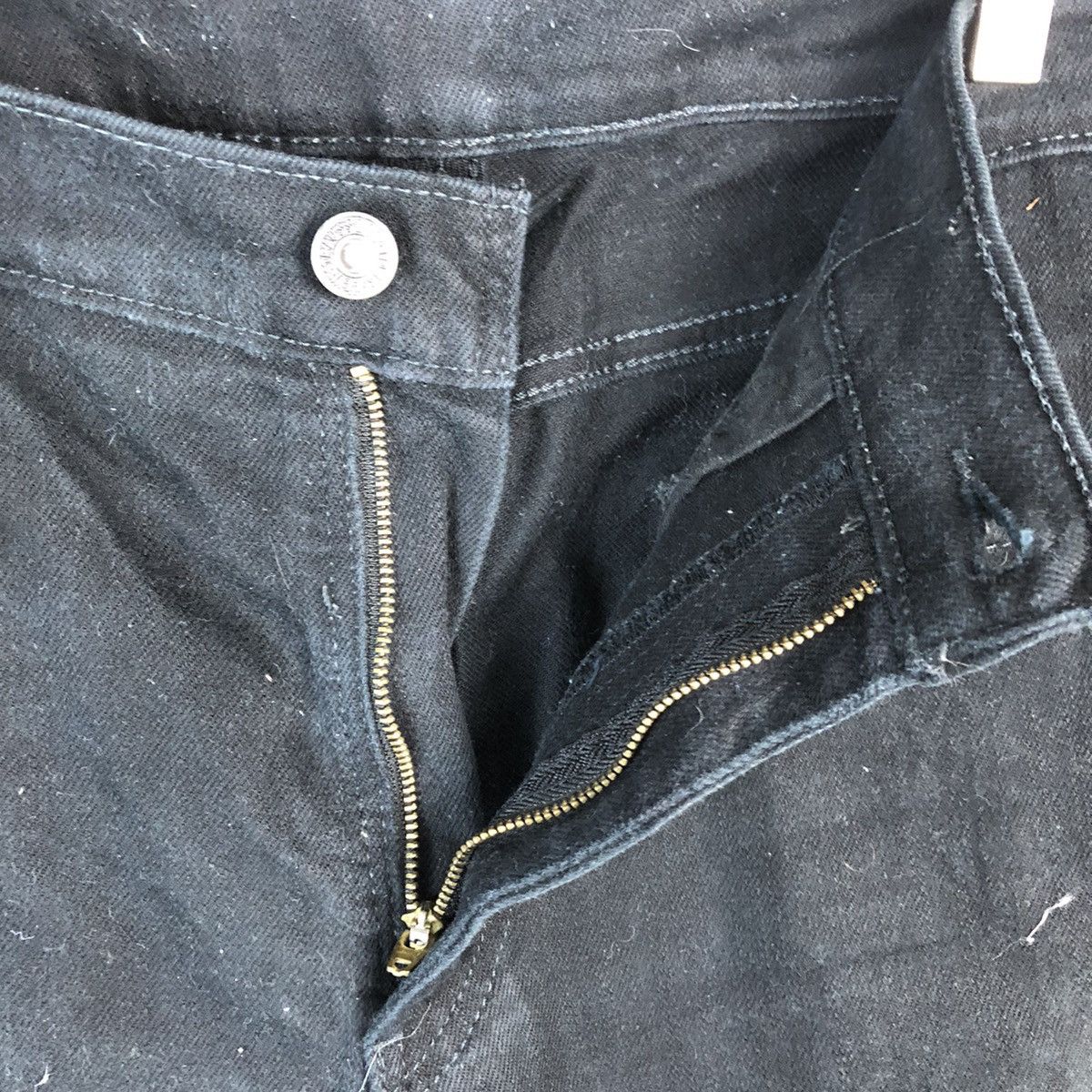 Levi's × Vintage DL Levis Black Denim Pants #C087 Size US 35 - 10 Thumbnail