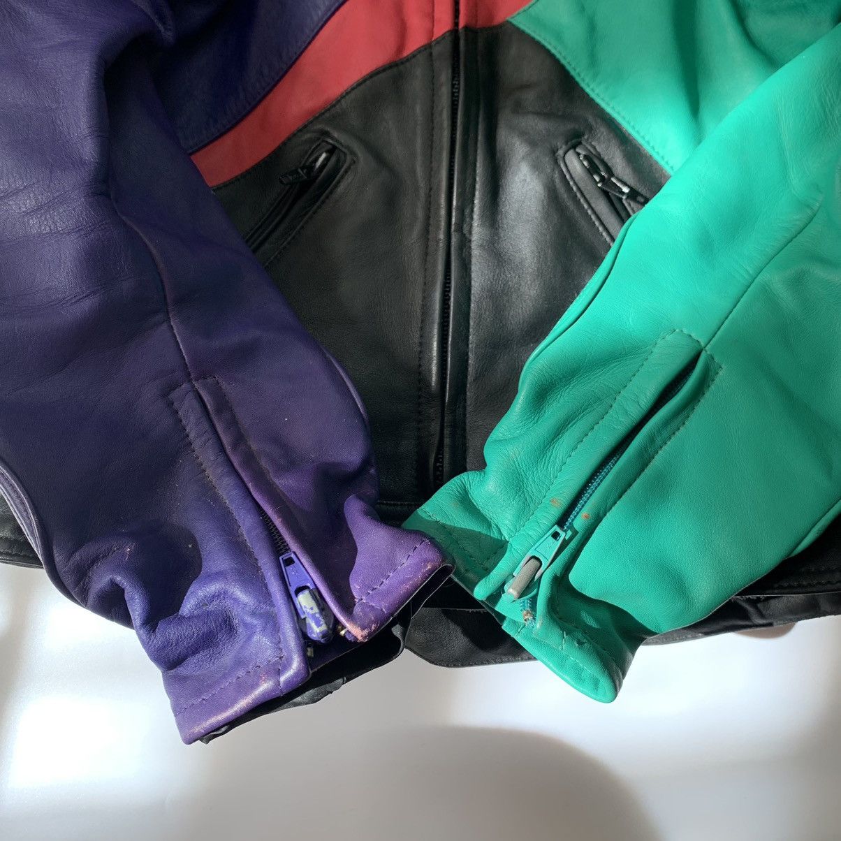 Vintage Vintage IXS Moto Racing Leather Jacket Size US S / EU 44-46 / 1 - 9 Thumbnail