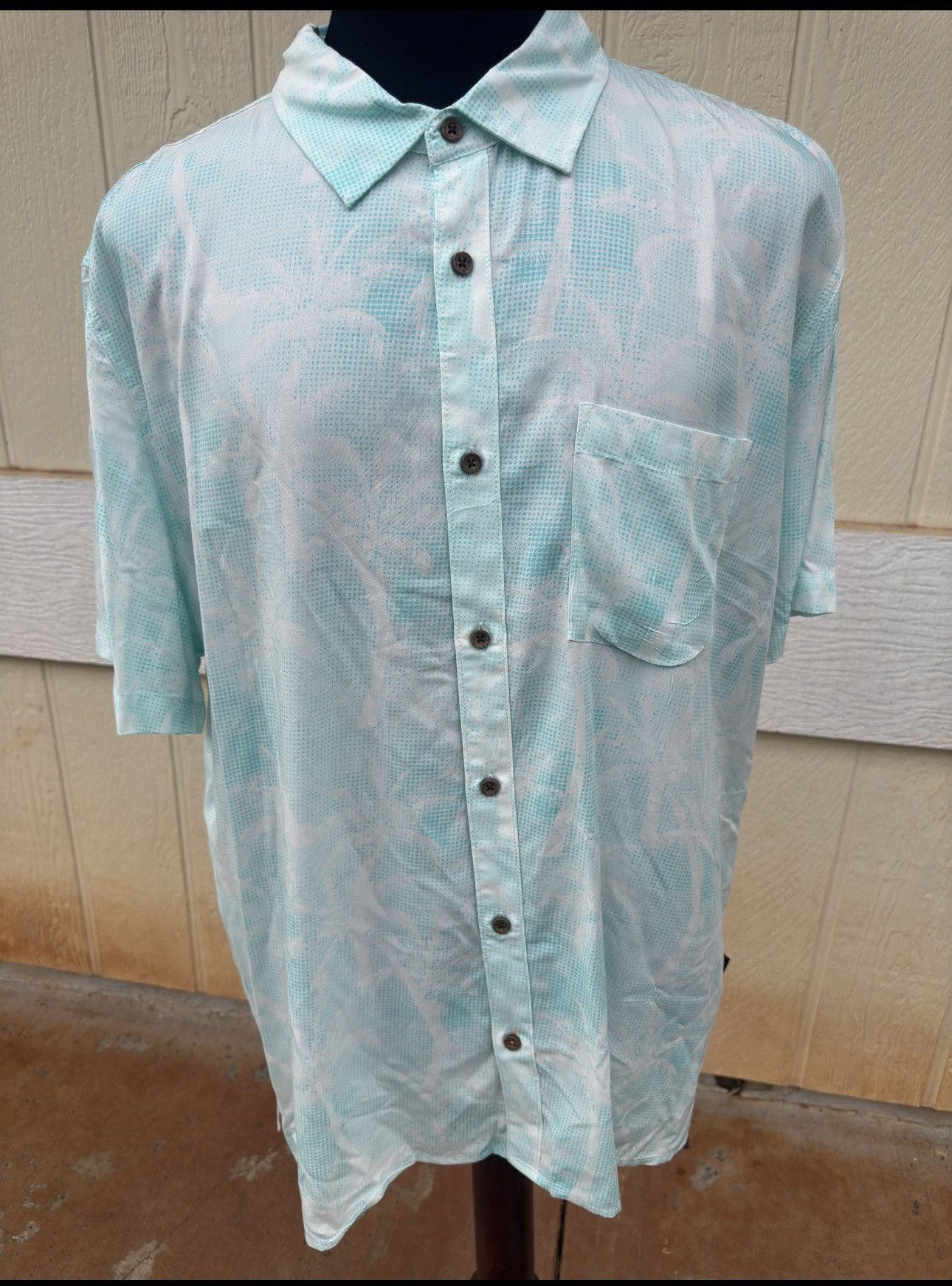 Other New Margaritaville Hawaiian Shirt XL White/Green Size US XL / EU 56 / 4 - 1 Thumbnail