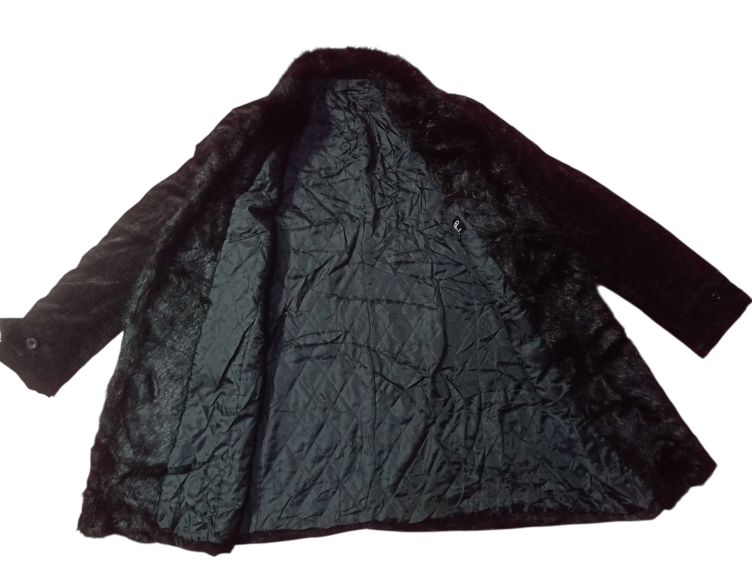 Tornado Mart 💥Tornado Mart Double Collar Long Coat Jacket Men 💥 Size US L / EU 52-54 / 3 - 13 Thumbnail