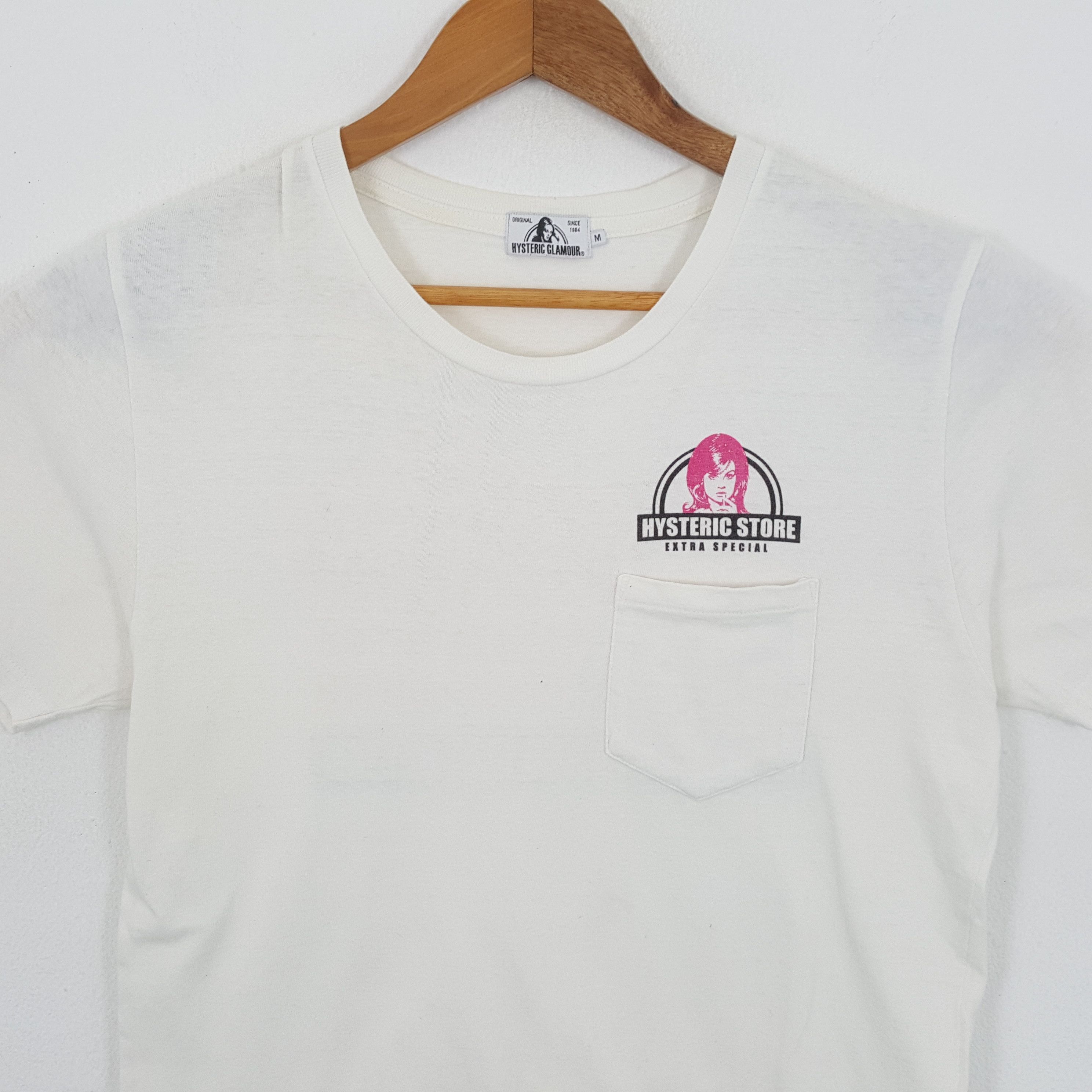 Hysteric Glamour × Japanese Brand × Vintage Vintage HYSTERIC GLAMOUR Japanese Fashion Brand T-Shirts Size US M / EU 48-50 / 2 - 4 Thumbnail