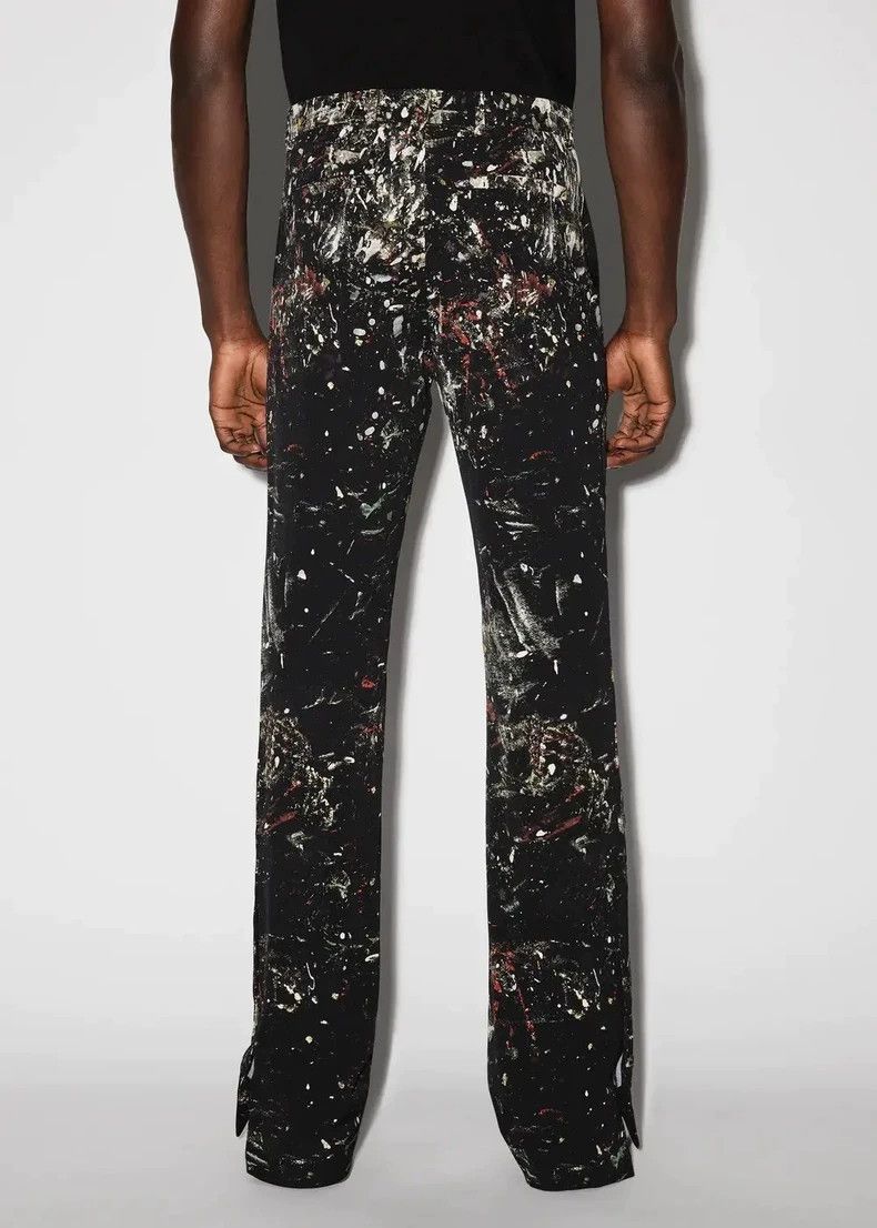 Amiri Amiri High Street Graffiti Wool Wide-leg Pants Size US 32 / EU 48 - 2 Thumbnail
