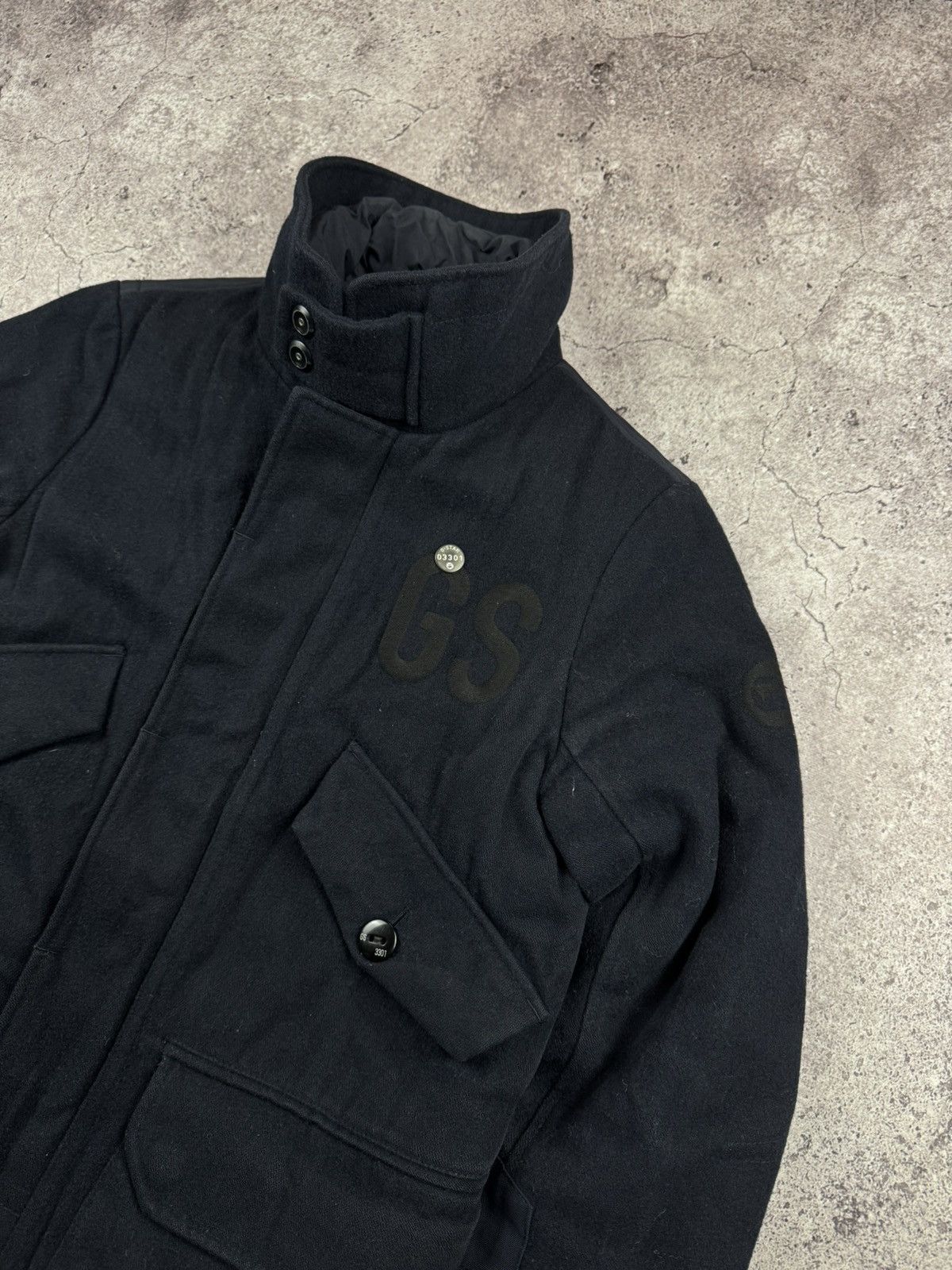 G-Star AVANT GARDE G STAR RAW JUNYA WATANABE WOOL BOMBER JACKET Y2K Size US S / EU 44-46 / 1 - 6 Thumbnail