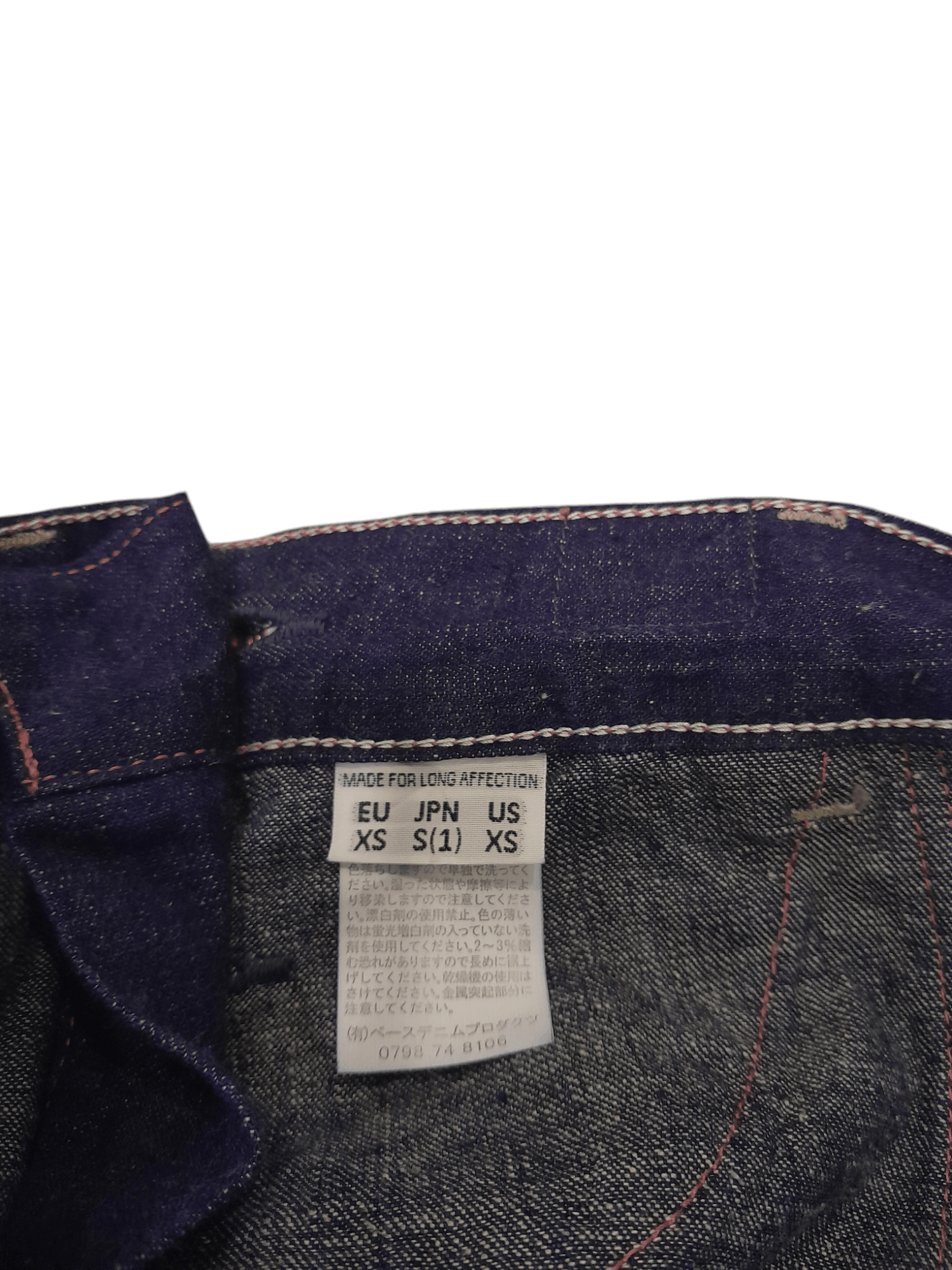 Orslow Orslow Fennica Scandinavian Style Denim Indigo (F536) W27 Size US 27 - 9 Thumbnail