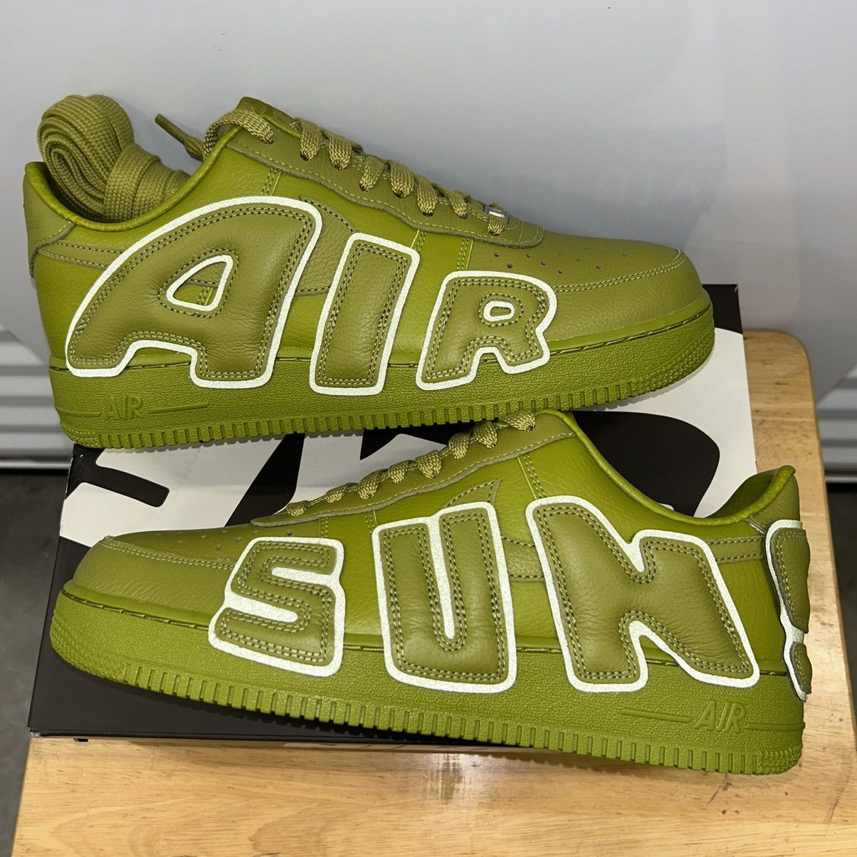 Cactus Plant Flea Market × Nike Nike Air Force 1 Low CPFM Moss Size 10.5 NEW Size US 10.5 / EU 43-44 - 9 Thumbnail