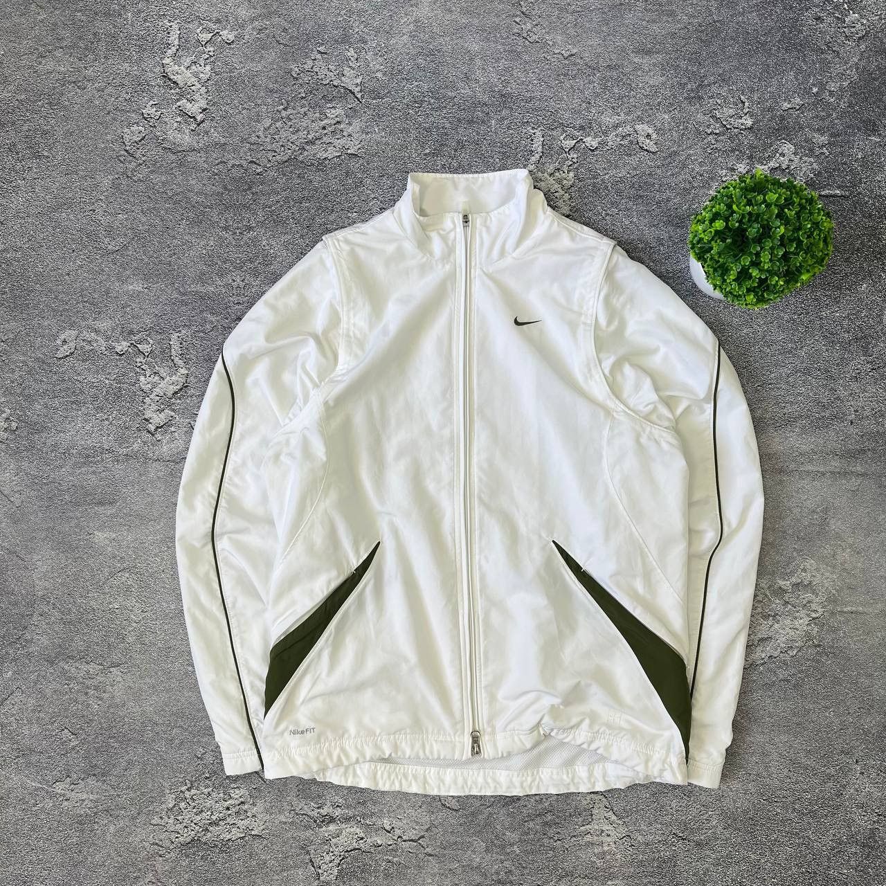 Nike NIKE FIT Vintage 2in1 Vest-Jacket Transformer Nylon Track Size US S / EU 44-46 / 1 - 1 Thumbnail