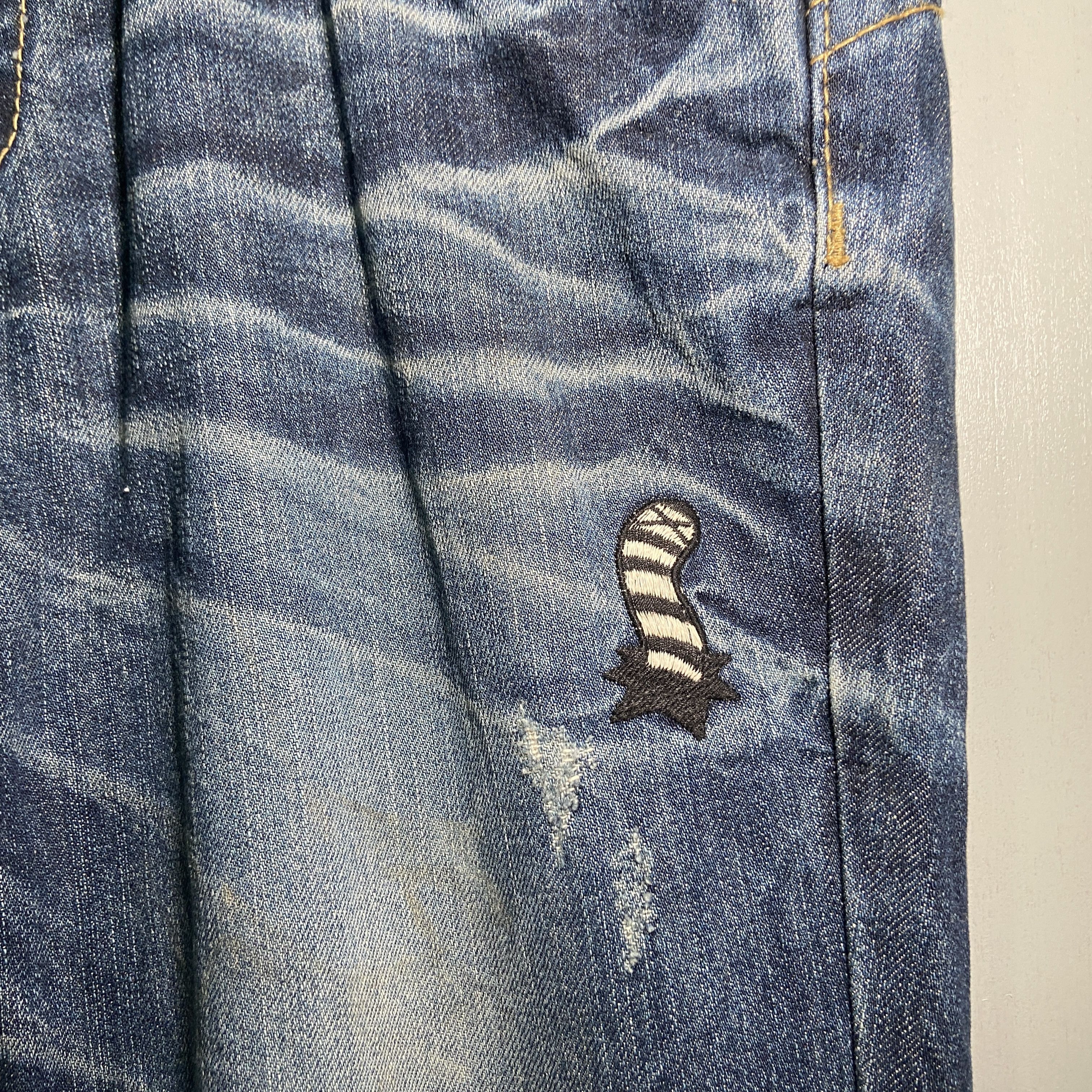 If Six Was Nine Lolita × Yoshitomo Nara Angry Princess Snow White Jeans Size US 36 / EU 52 - 12 Thumbnail
