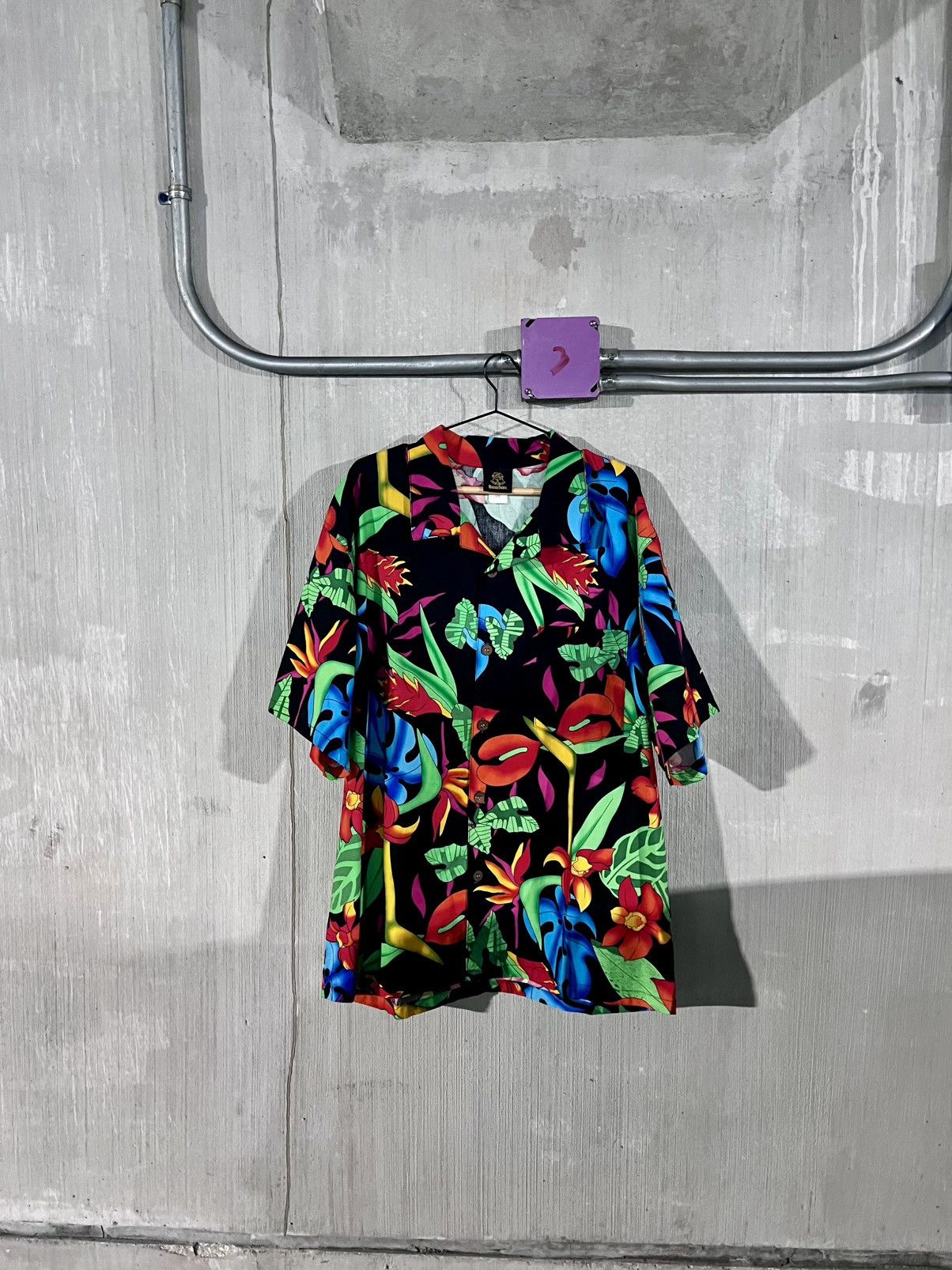 Other Vintage 90s Toucan Dance by Fast Lane Made in USA Tropical L Size US L / EU 52-54 / 3 - 1 Thumbnail
