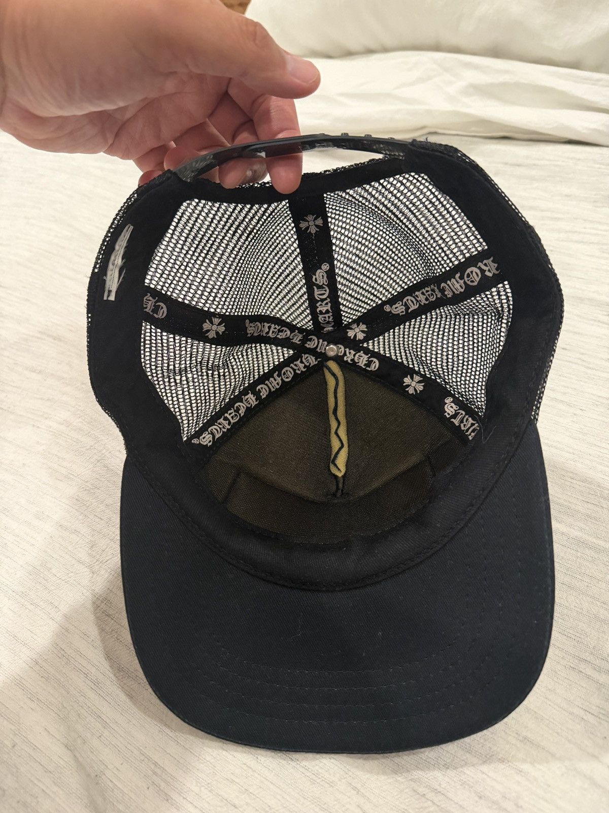 Chrome Hearts Chrome Hearts fuck Trucker Hat Size ONE SIZE - 3 Thumbnail