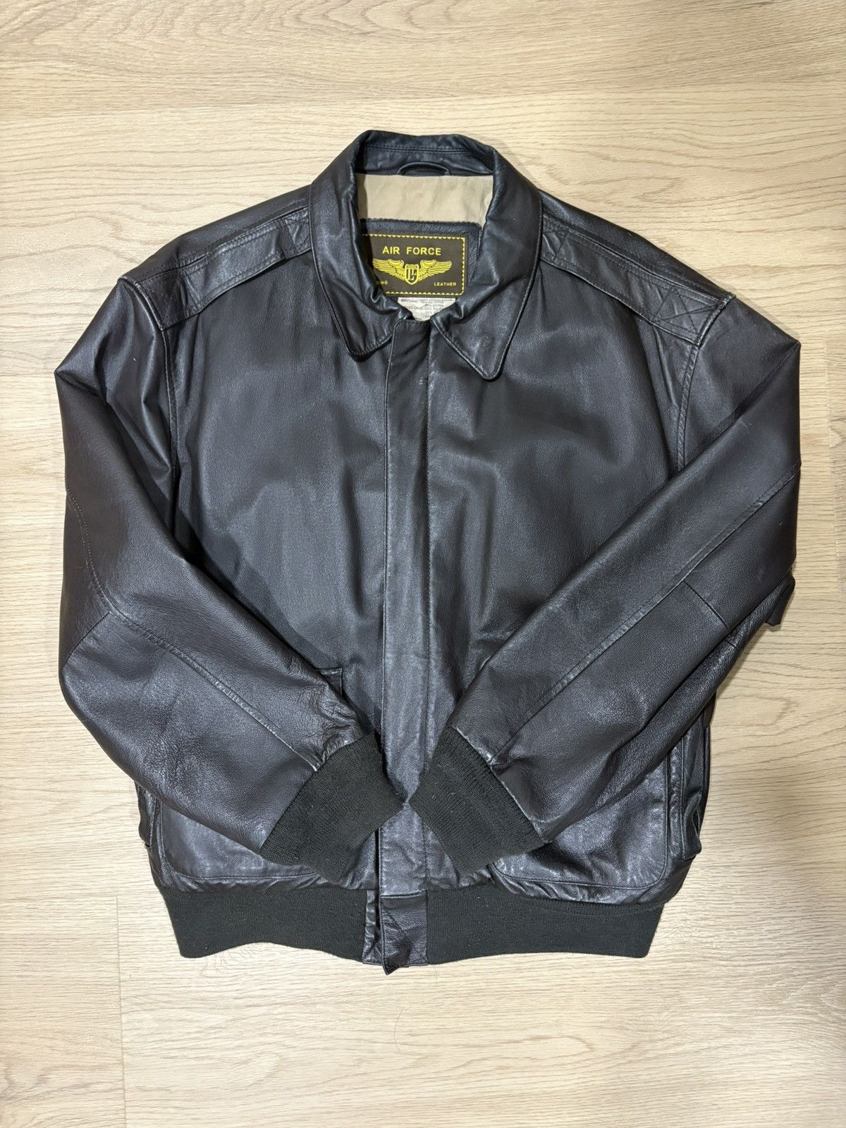 Other Landing Leathers Flight Bomber Jacket Size US L / EU 52-54 / 3 - 1 Thumbnail