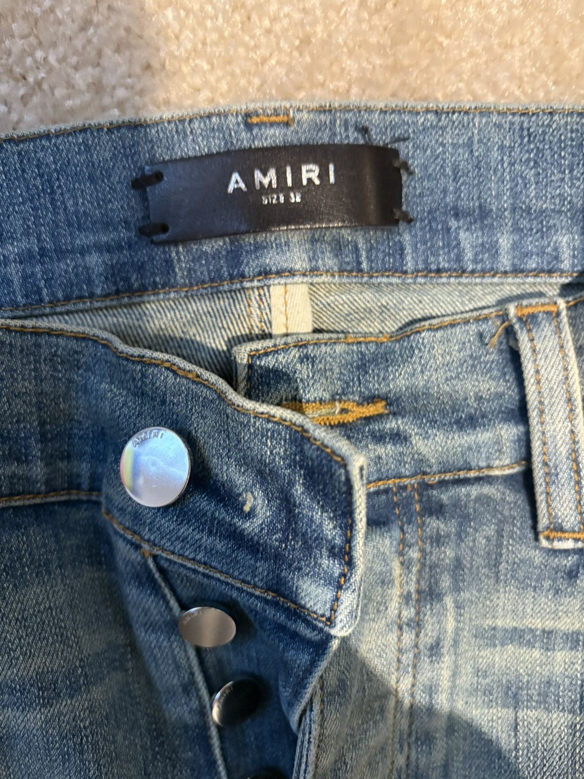 Amiri Amiri jeans Size US 32 / EU 48 - 3 Thumbnail