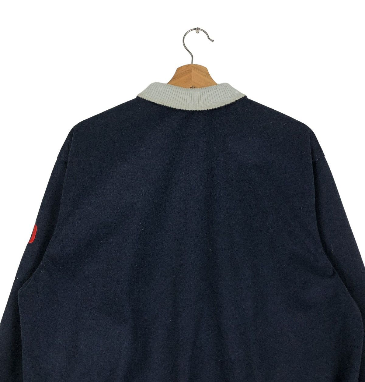 Japanese Brand 🔥VINTAGE BOMBER JACKET RAWLINGS JAPAN BIG LOGO Size US L / EU 52-54 / 3 - 9 Thumbnail