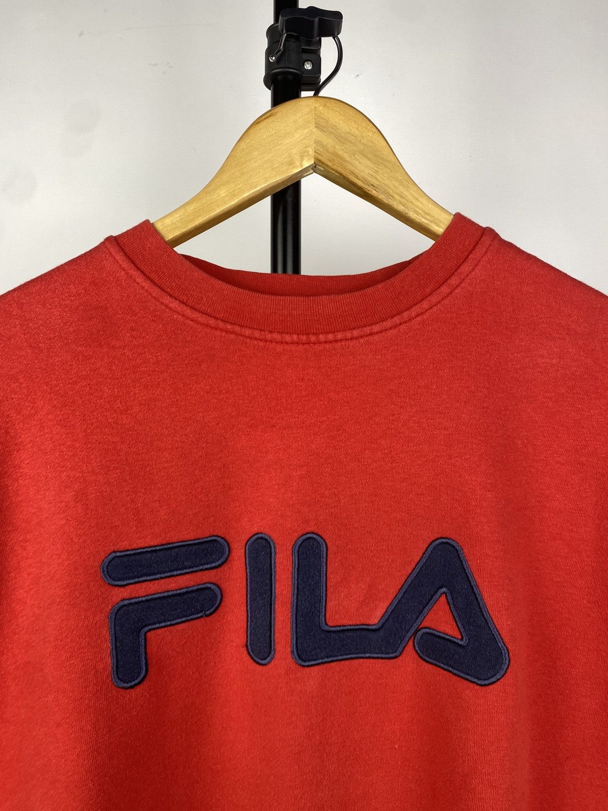 Fila × Vintage Vintage 90s Big Logo Fila Italia Jumper Sweatshirt Size US M / EU 48-50 / 2 - 3 Thumbnail