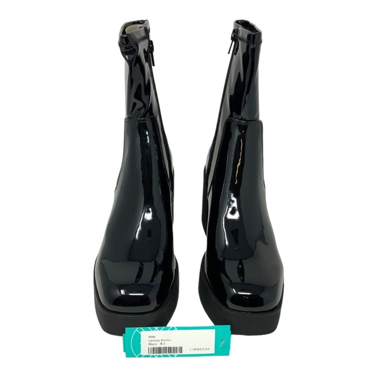Aldo Aldo Upstep Black Platform Boot Size 8.5 NWT $130 MSRP Size US 8.5 / IT 38.5 - 3 Thumbnail
