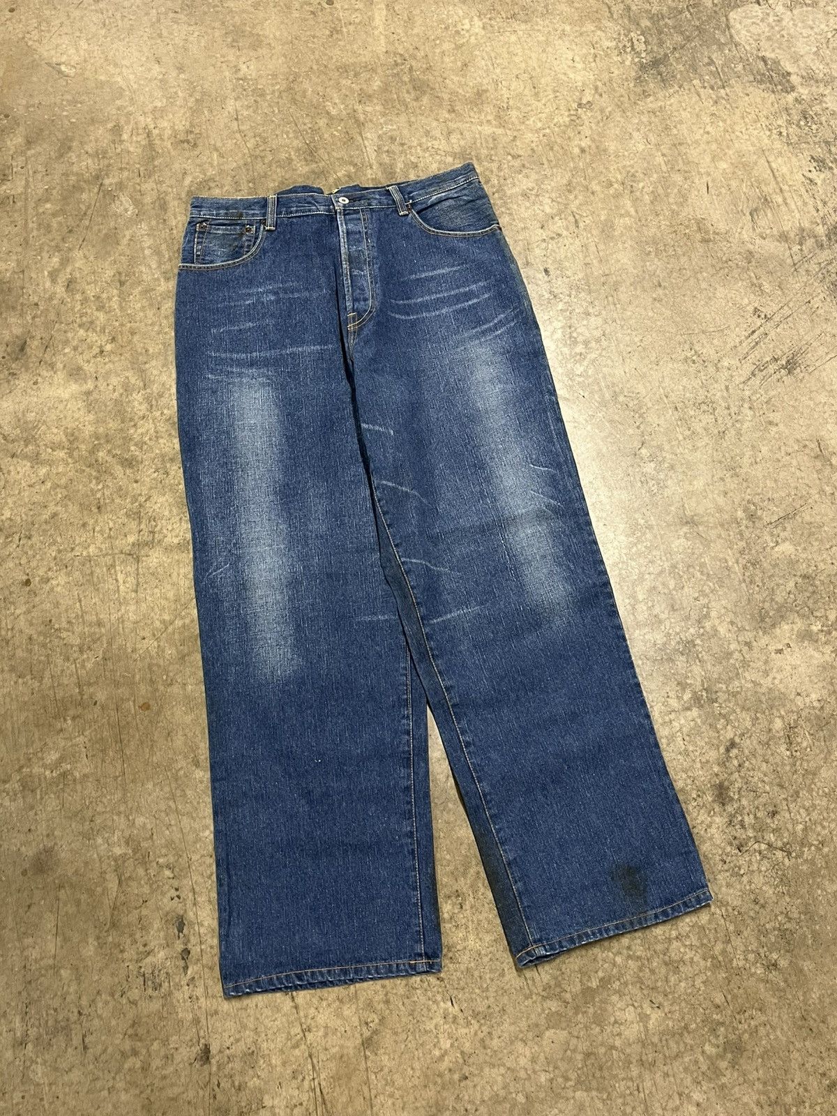 Evisu × Japanese Brand Evisu EU-ED vintage NWT baggy fit denim rare hype Size US 36 / EU 52 - 8 Thumbnail