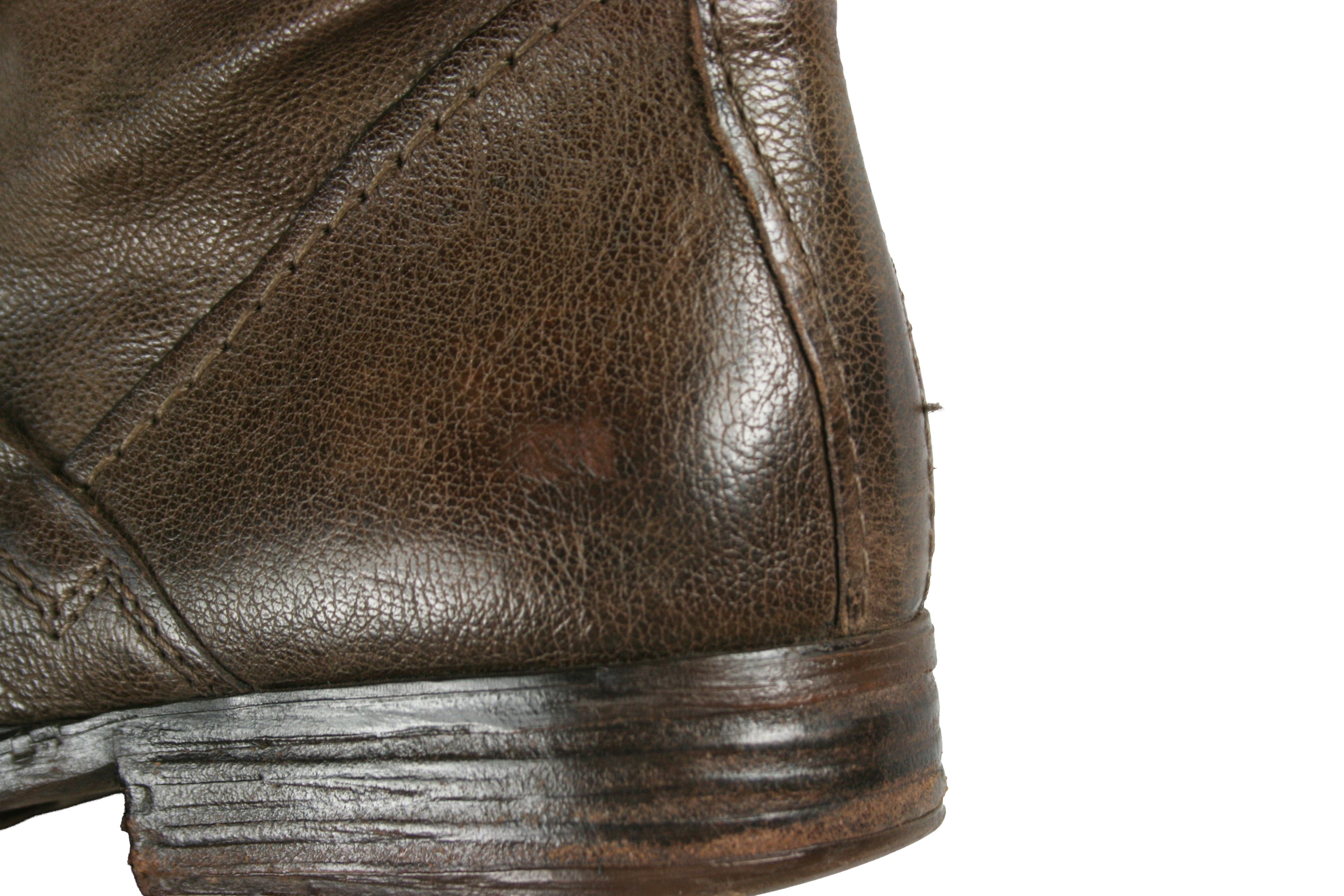 A.S.98 00S Avant Garde Tornado Grunge Biker Boots Vintage Size US 7 / IT 37 - 8 Thumbnail