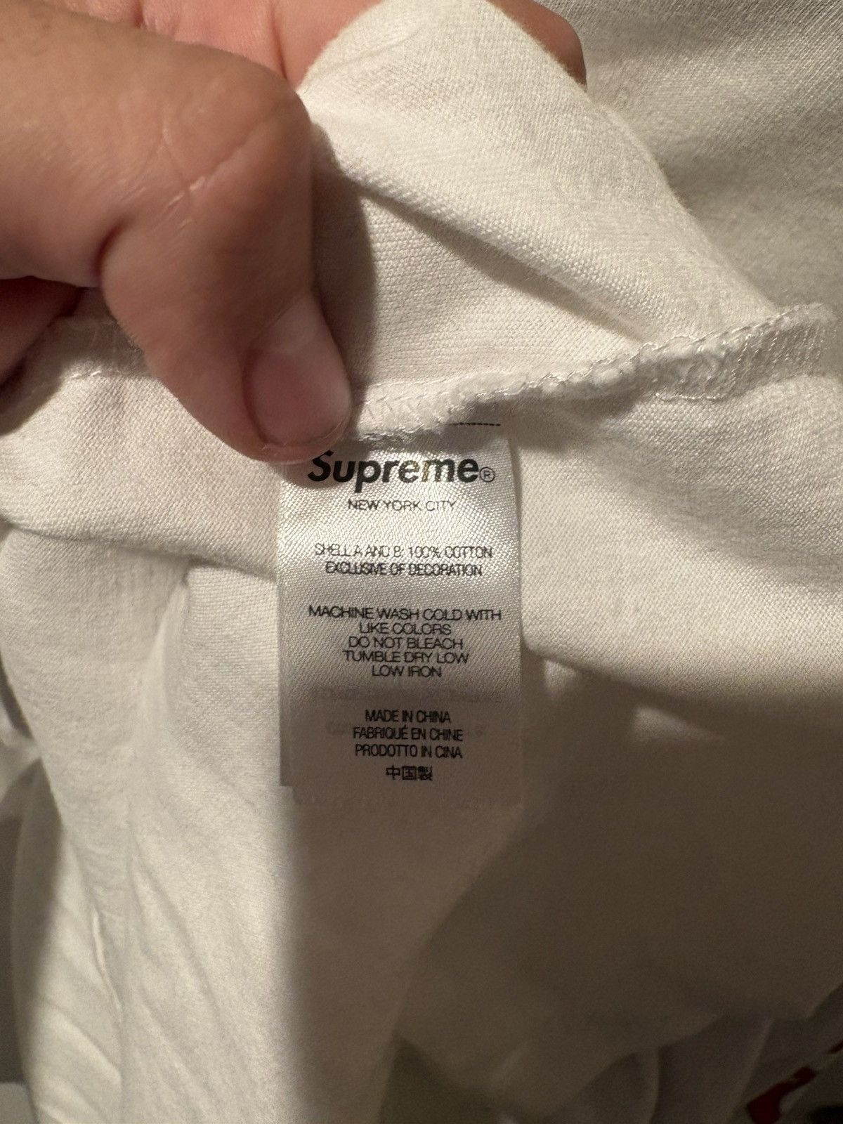 Supreme Supreme hooded long sleeve Size US XL / EU 56 / 4 - 4 Thumbnail