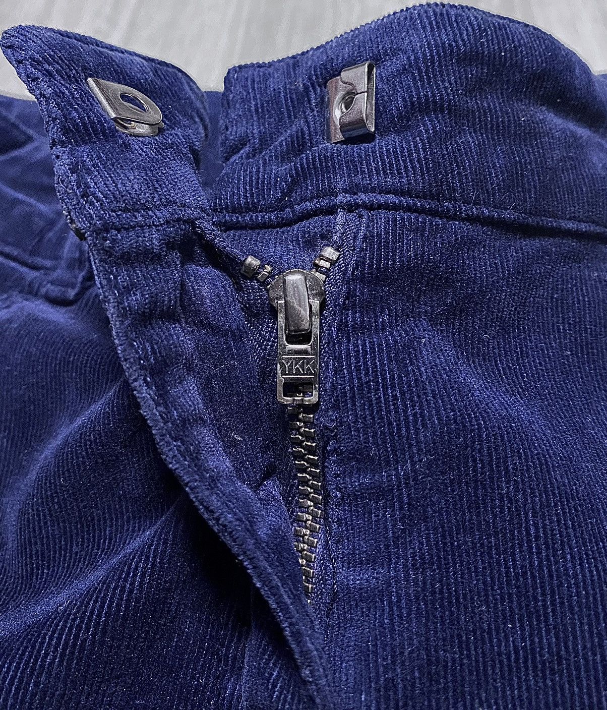 Kenzo Vintage Kenzo Teenager Blue Corduroy Pant Trouser Embroidery Size 24" / US 00 / IT 34 - 15 Thumbnail