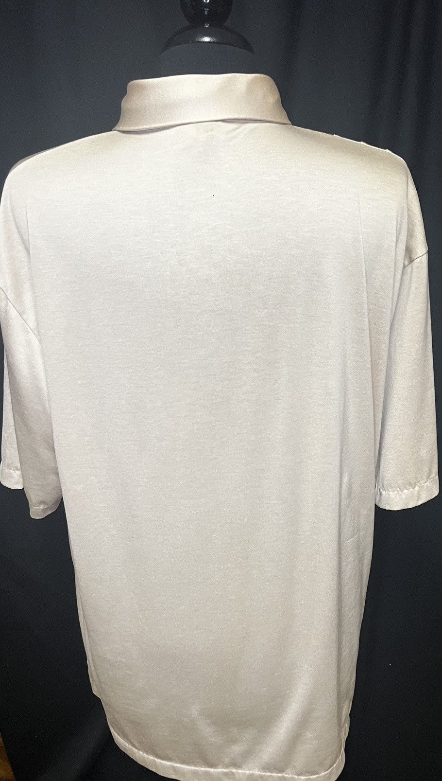 Vintage 1970/1980 Fashion Knitwear poly henley XL polo shirt Size US XL / EU 56 / 4 - 5 Thumbnail