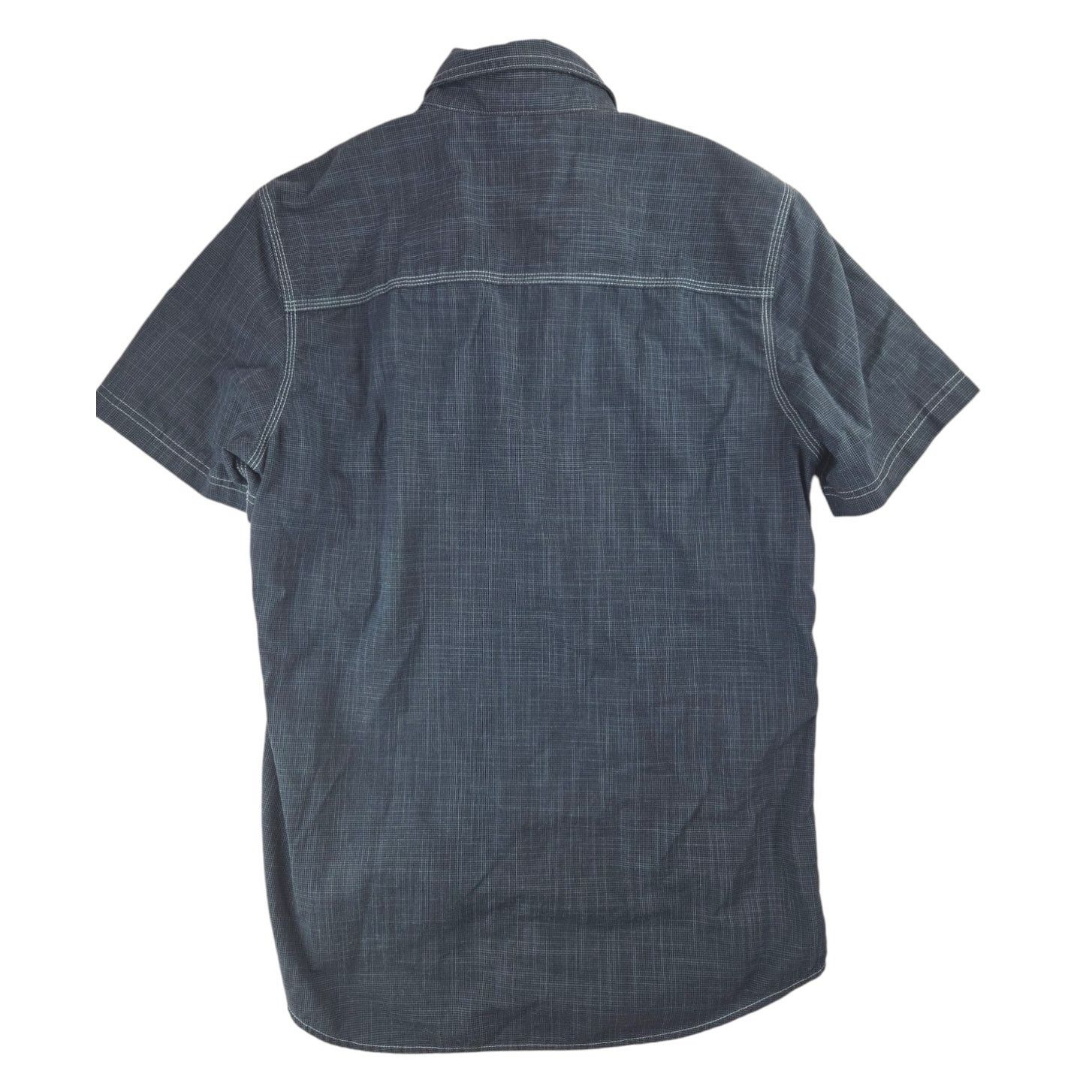 G.H. Bass & Co. G.H. Bass | Blue, Short Sleeve, Button Down Shirt | Medium Size US M / EU 48-50 / 2 - 4 Thumbnail