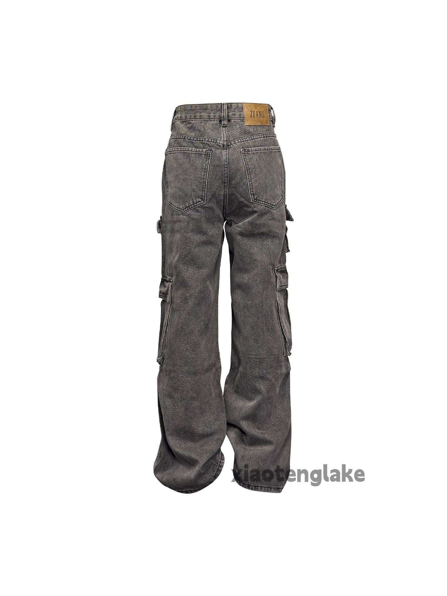 Jean Utility washed faded loose baggy skate hiphop pants Size US 34 / EU 50 - 8 Thumbnail