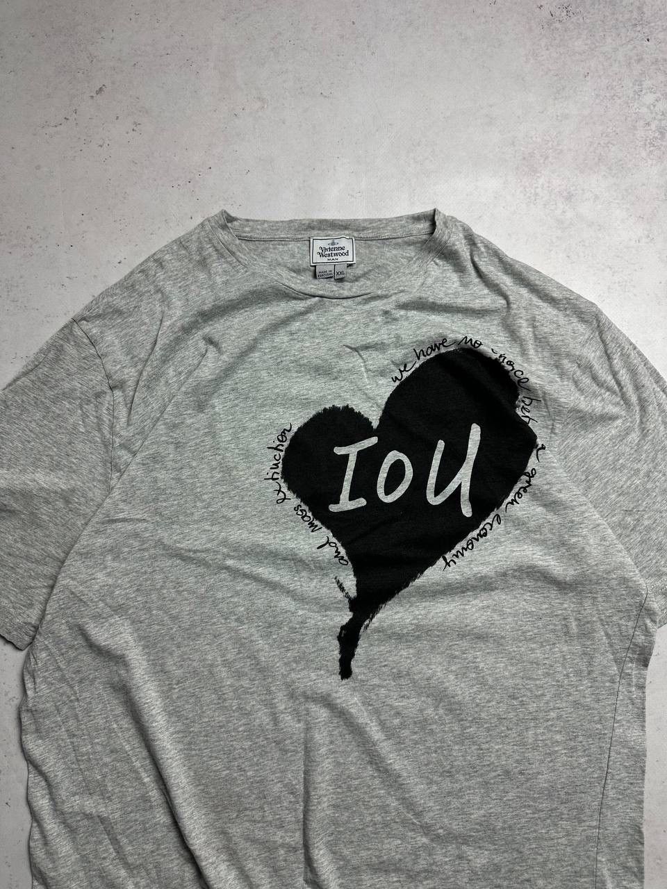 Vintage × Vivienne Westwood Vintage Vivienne Westwood Love You T-shirt Y2K XXl Size US XXL / EU 58 / 5 - 3 Thumbnail