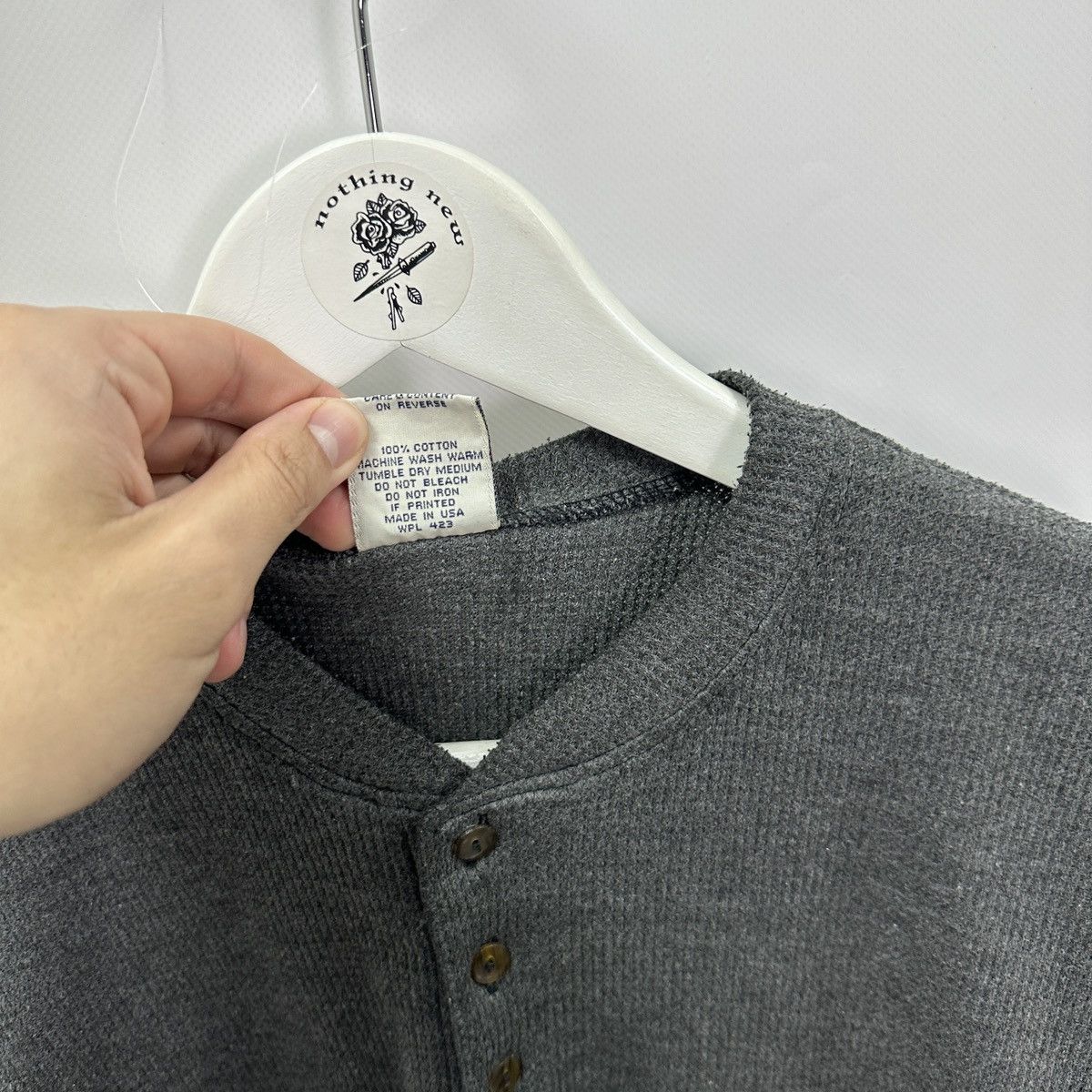 Levi's Vintage 90s Levis button up tee USA embroidered logo y2k 80s Size US L / EU 52-54 / 3 - 7 Thumbnail