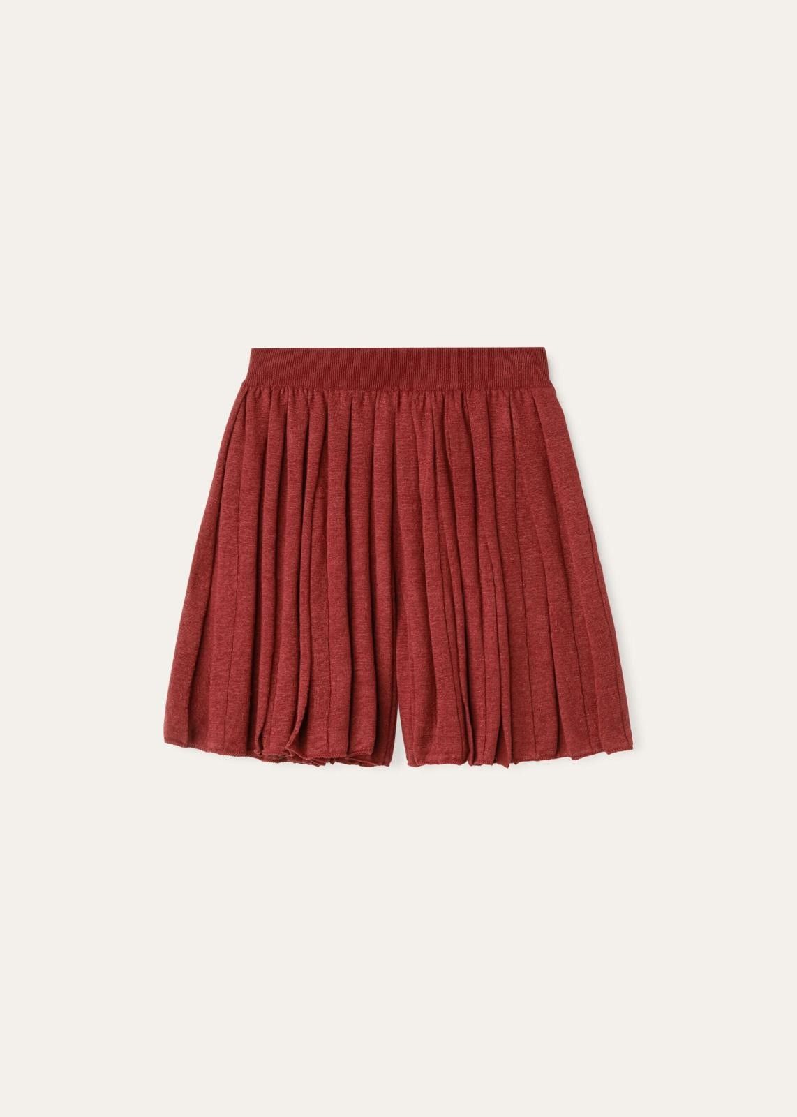 Loro Piana o1srvl11e0725 FAN6361 Linen Short in Maroon Size 30" / US 8 / IT 44 - 2 Thumbnail