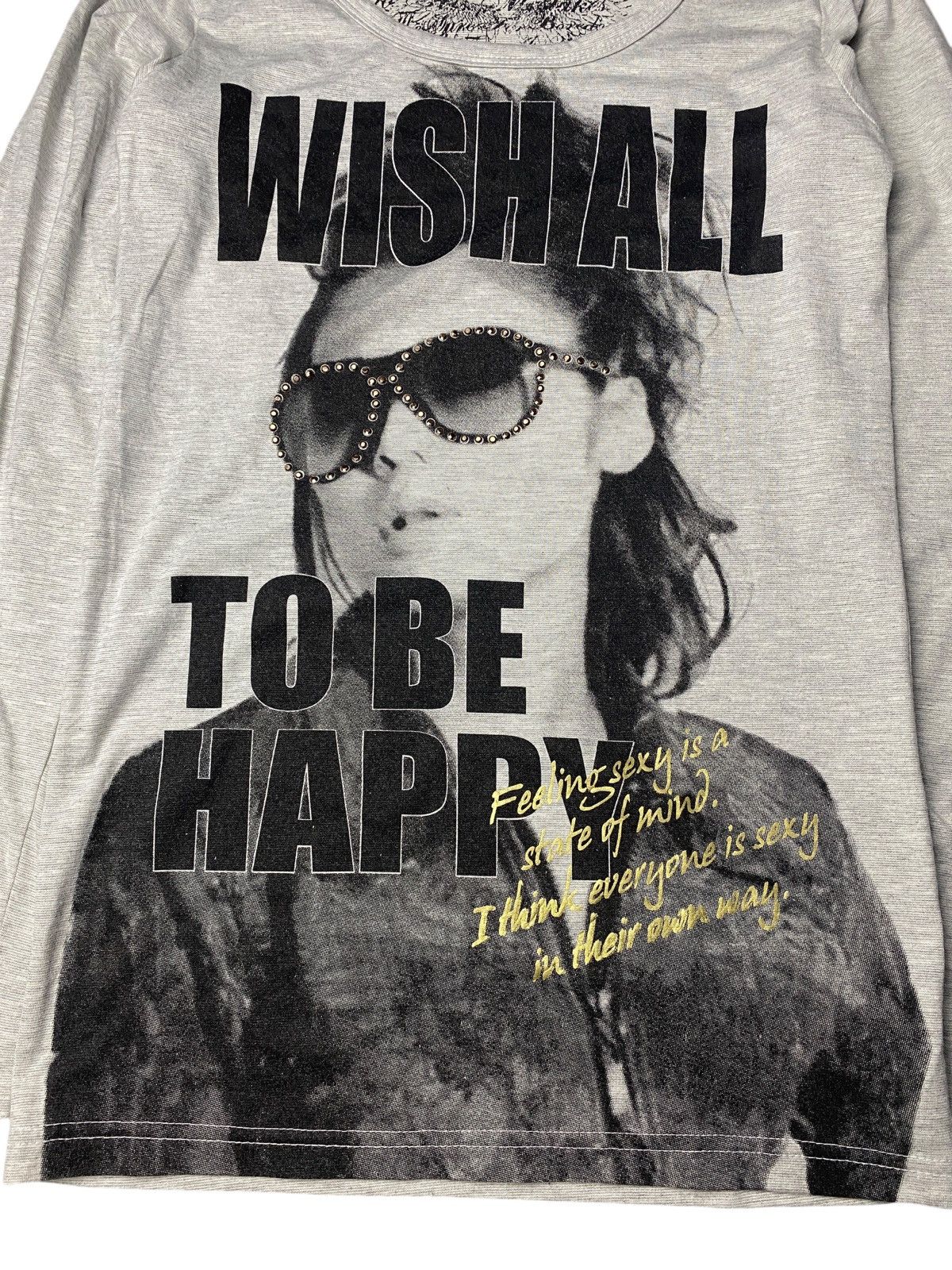 Hysteric Glamour × If Six Was Nine × Japanese Brand 2000's Sorridere Punk Girl Longsleeve Size US S / EU 44-46 / 1 - 3 Thumbnail